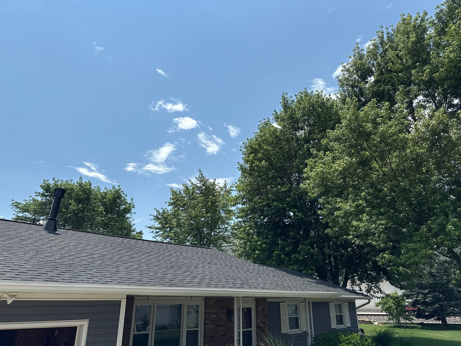 Residential Roofing Installation using GAF Timberline HDZ Charcoal by Nitro Roofing and Construction