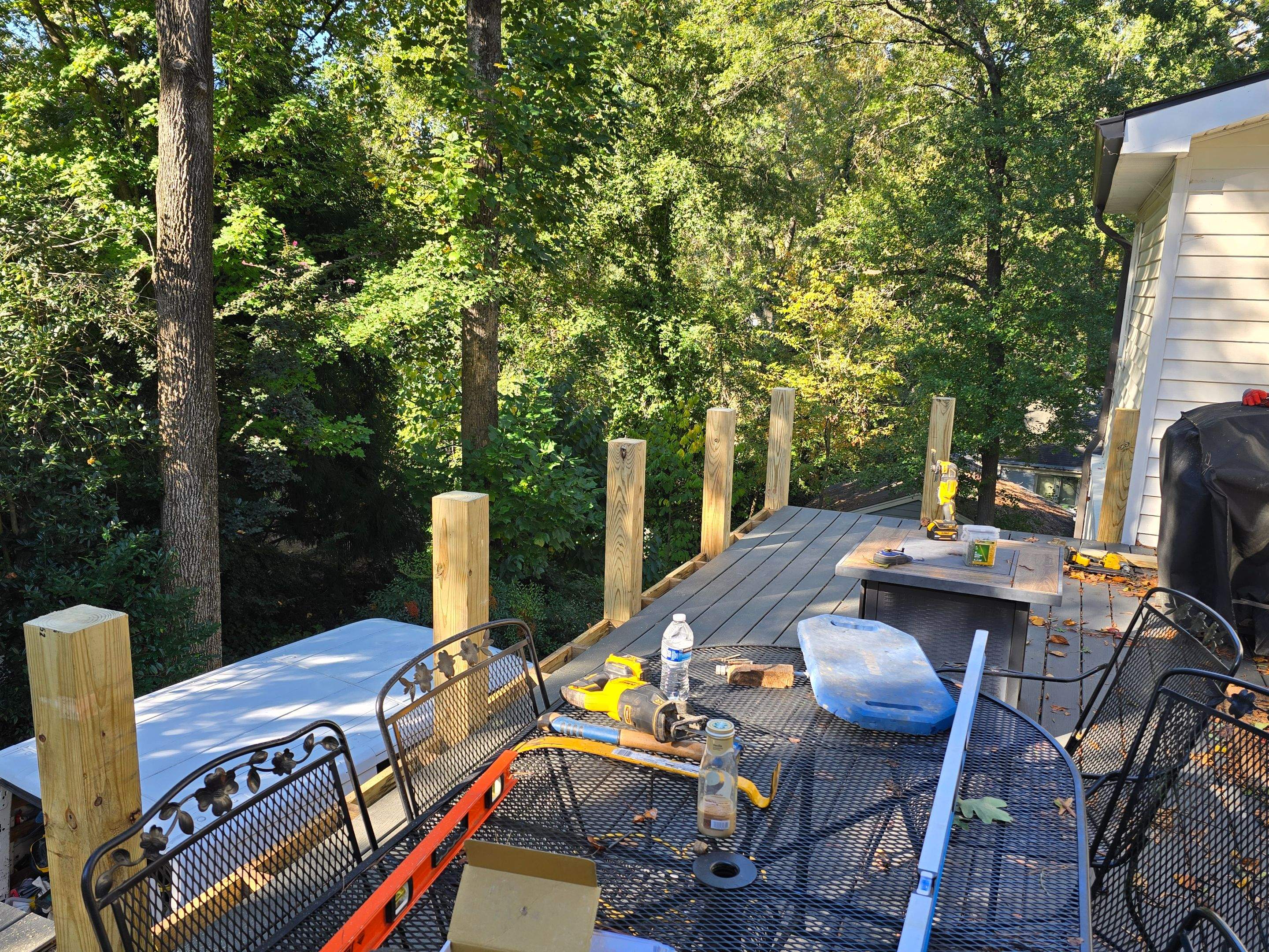 Custom Railings, Deck Support Installation, and Professional Deck Painting by Billy Weatherspoon Contractor