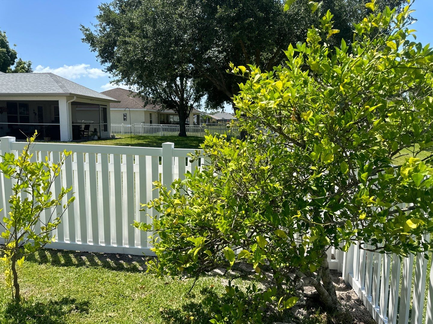 White Vinyl Picket Fence using 4Ft White Vinyl Picket Fence by Asap fence and gates, LLC