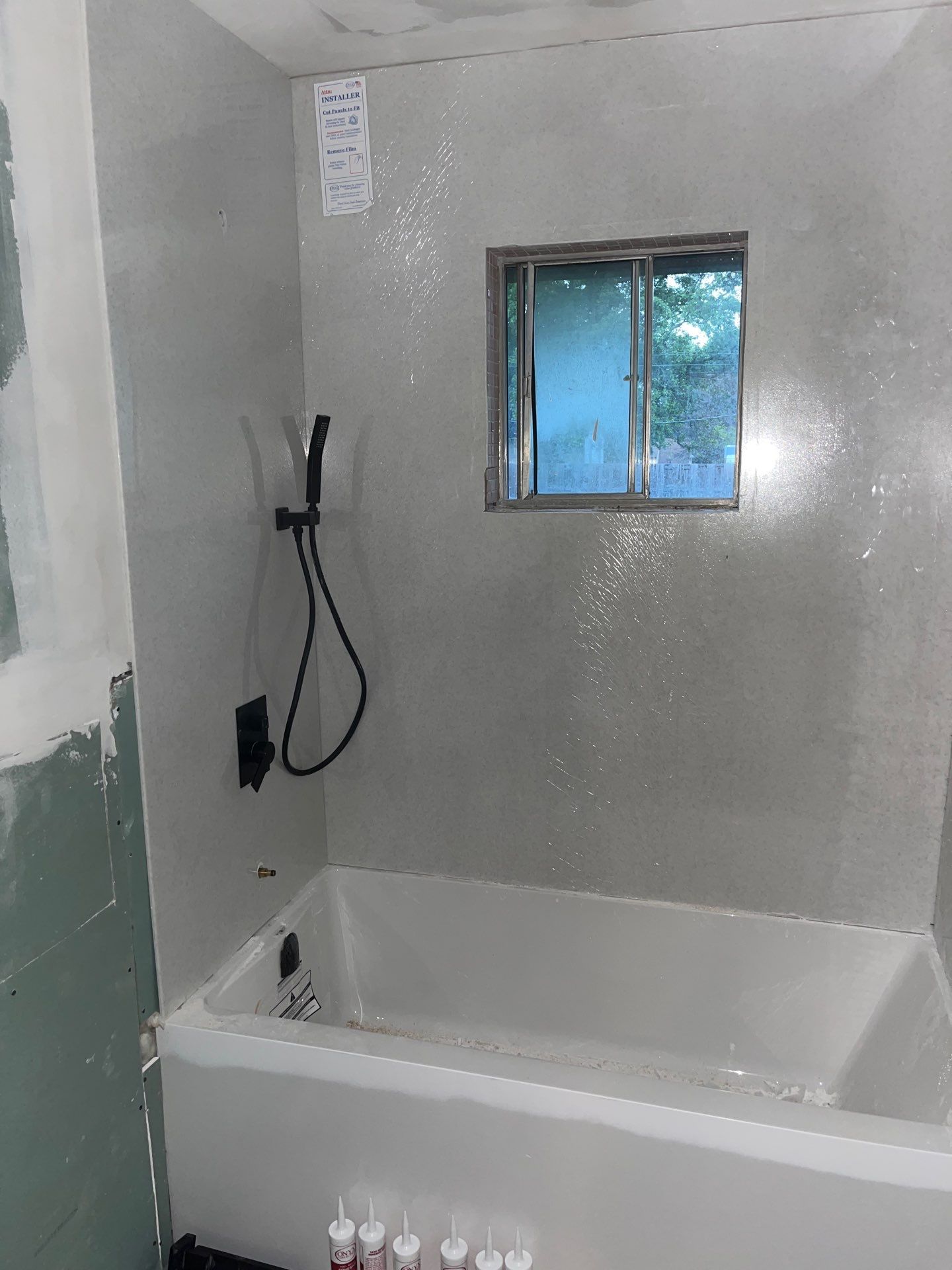Bathroom Remodel using Bathtub by The Shower Company
