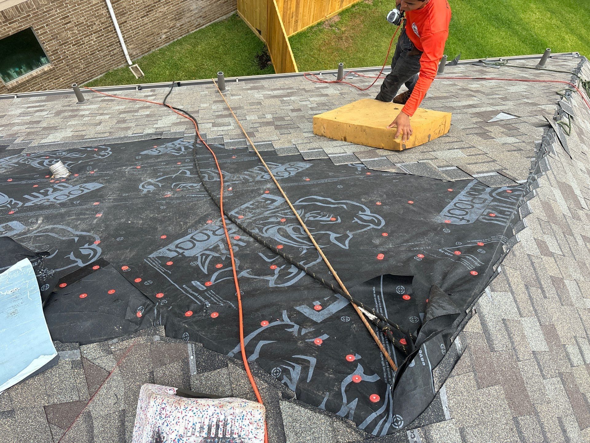 Residential Roofing Installation using Owen's Corning Duration (Lifetime) Shingles by Roof Repair Company