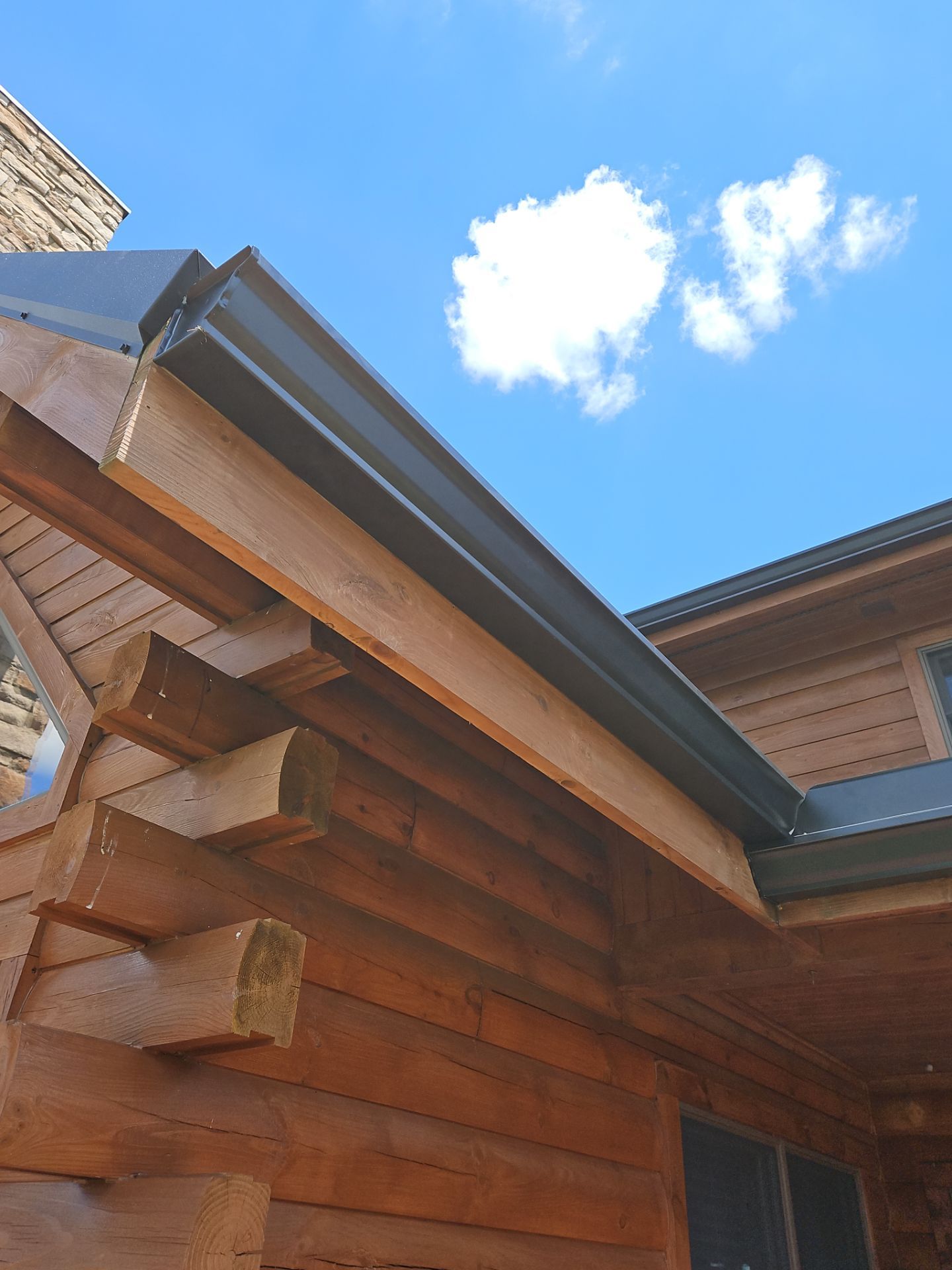 Residential Roofing Installation using Performance Panel Metal - Frost Black by RoofX 