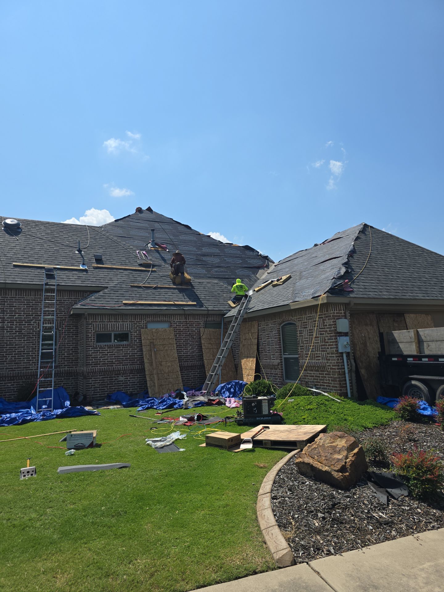 Owens Coring Class 4 Estate Gray  by First Out Roofing 