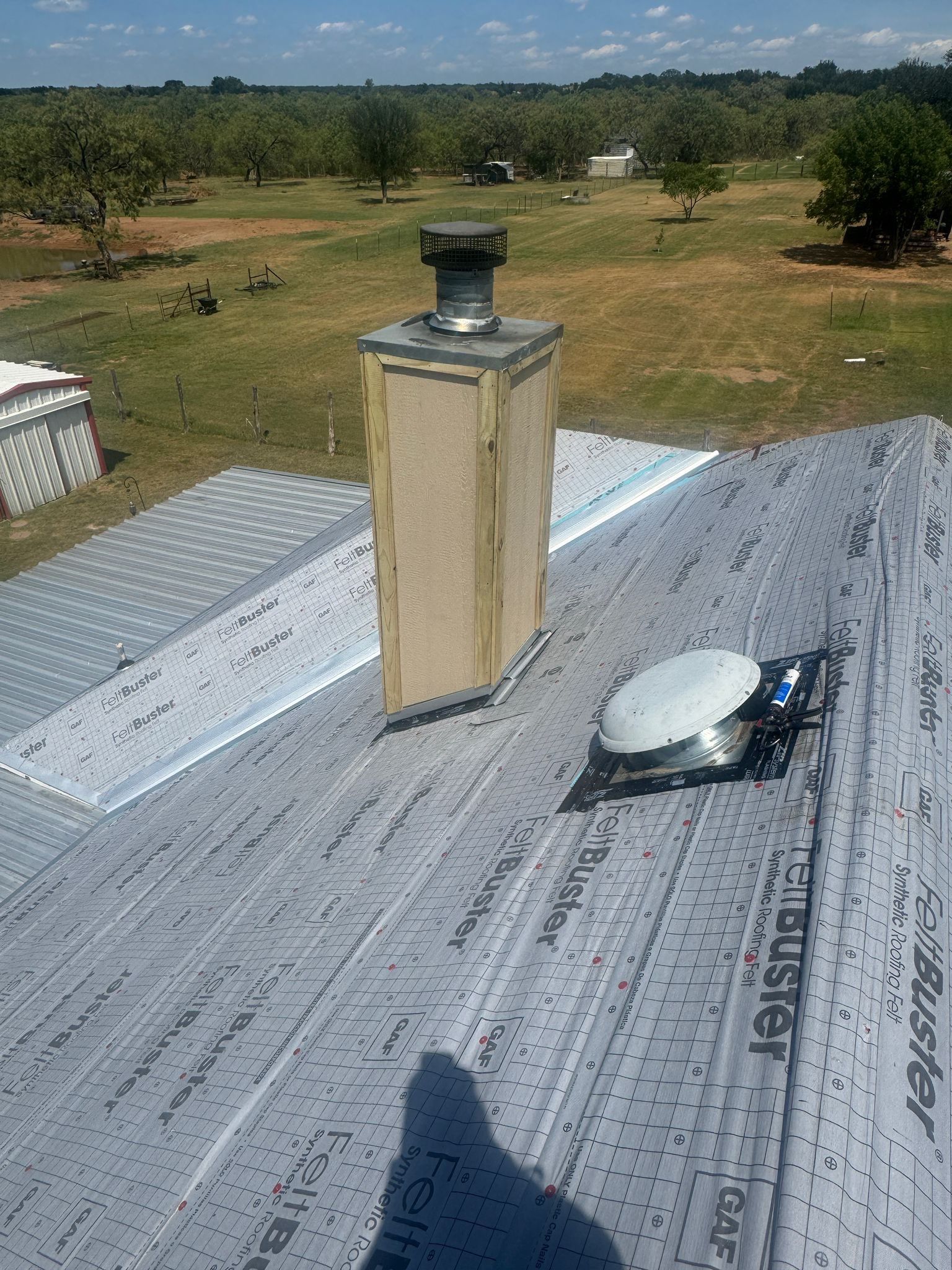 Galvalume Plus Project by Sky Roofing and Remodeling