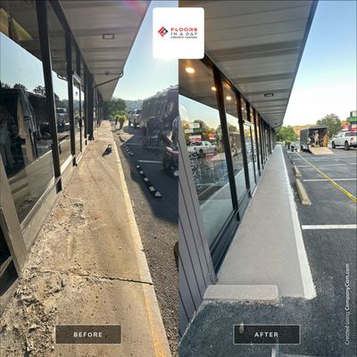 Sidewalk Project in McMurray