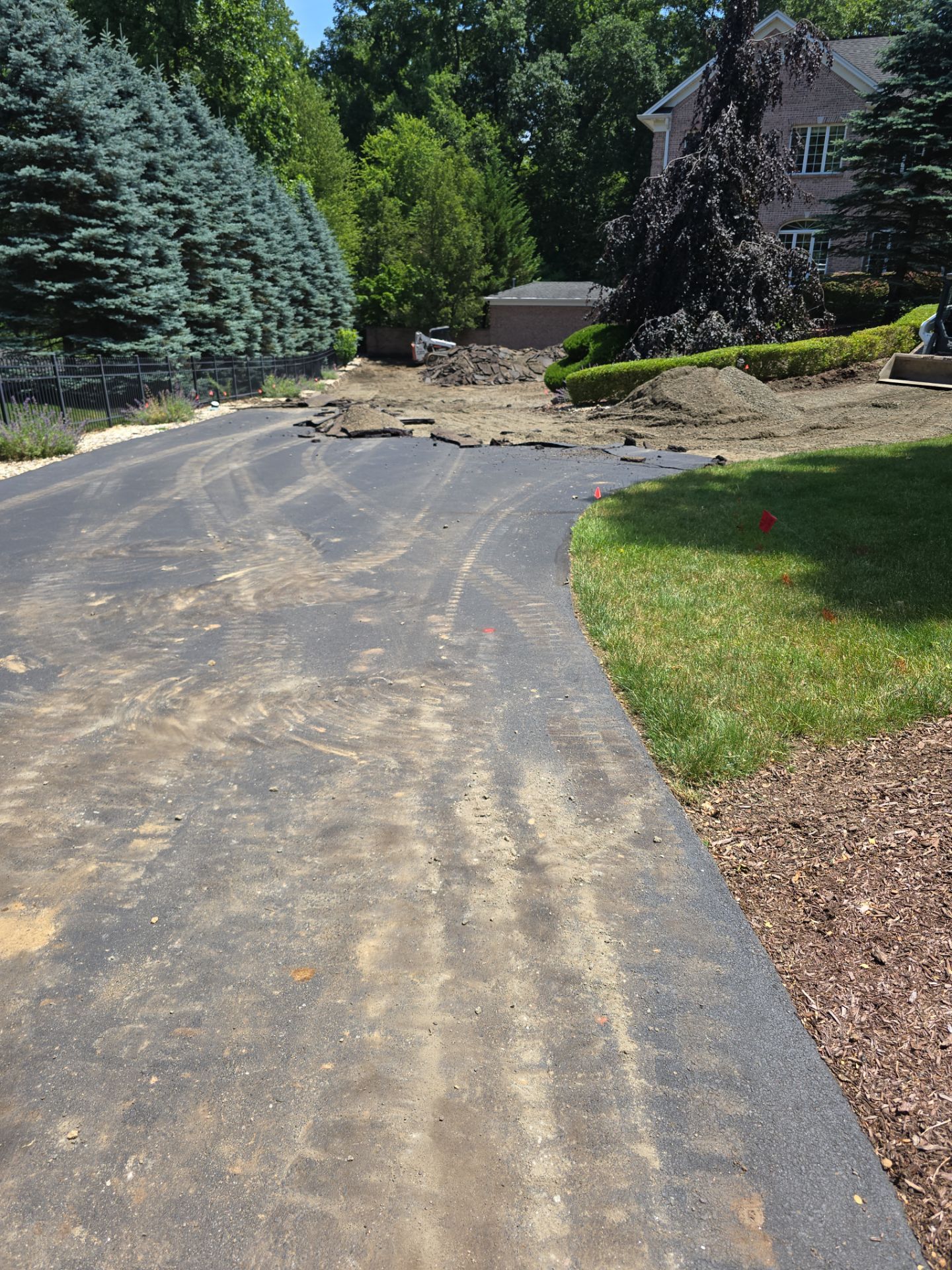 Stunning Driveway Remodel - Mendham, NJ by Architectural Concrete Design