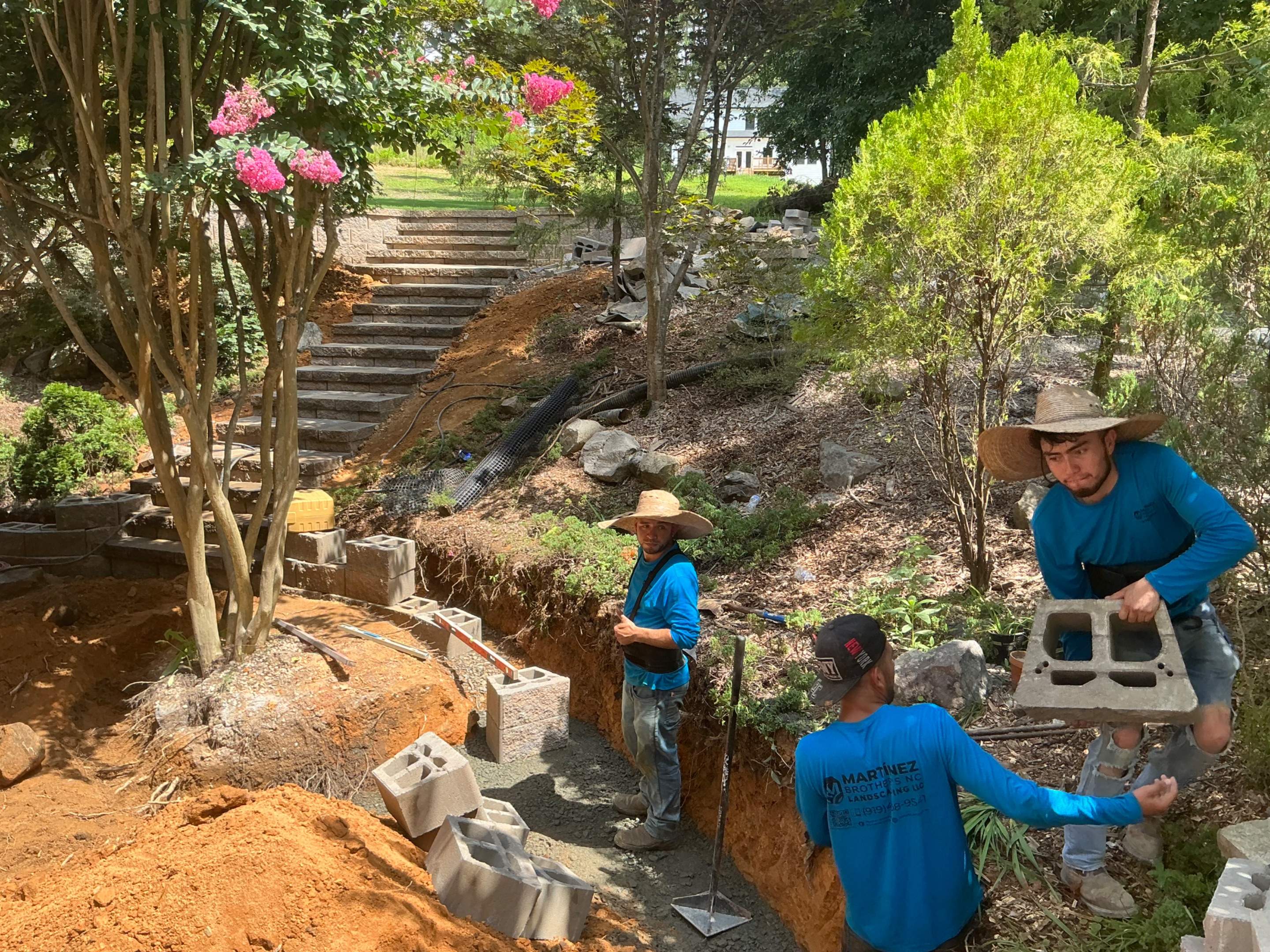 Project in Durham by Martinez Brother’s Nc Landscaping Inc