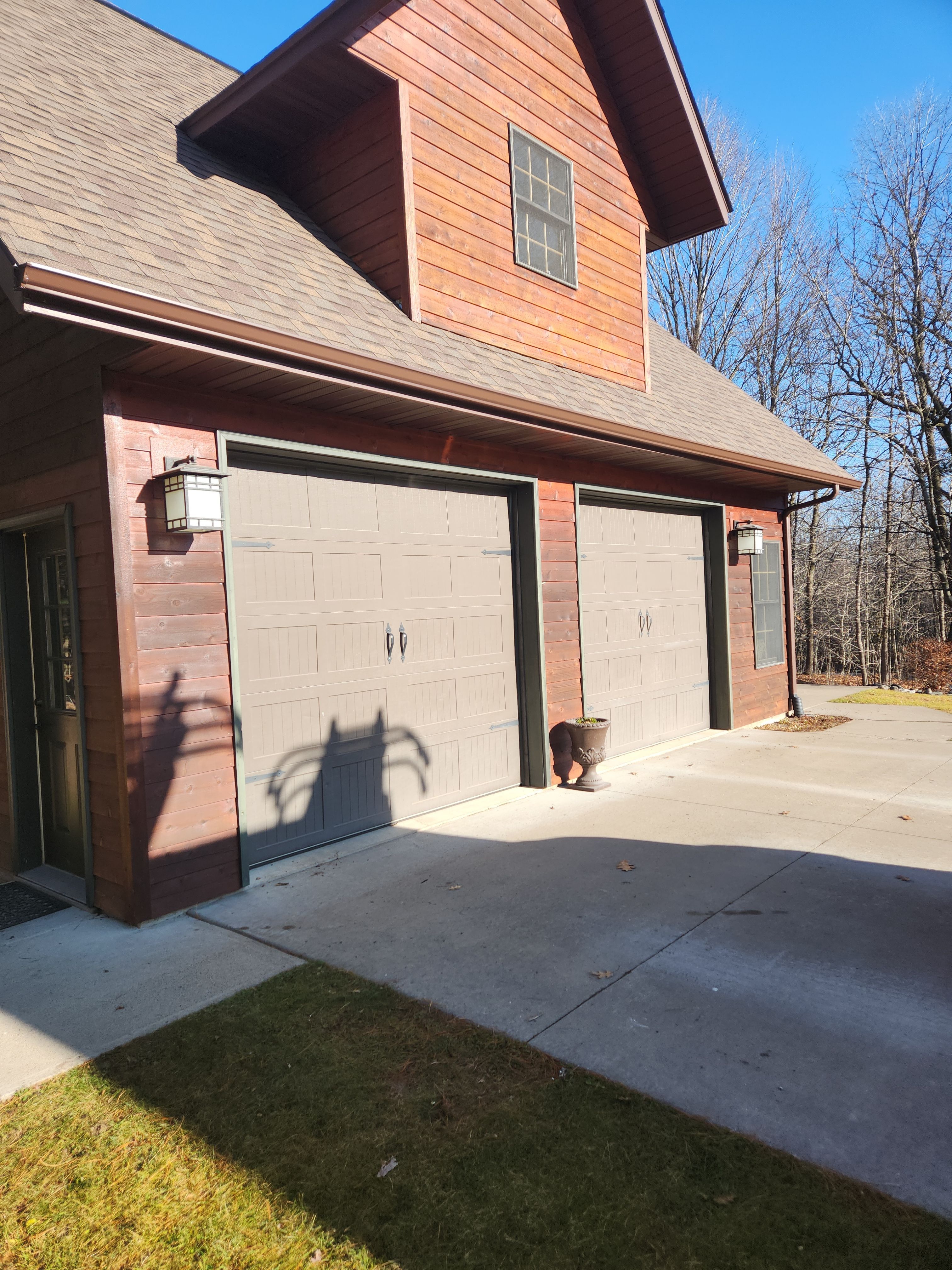 5-Inch Royal Brown Gutter Installation – Balsam Lake, WI by Next Level Seamless Gutters / Exteriors Inc.