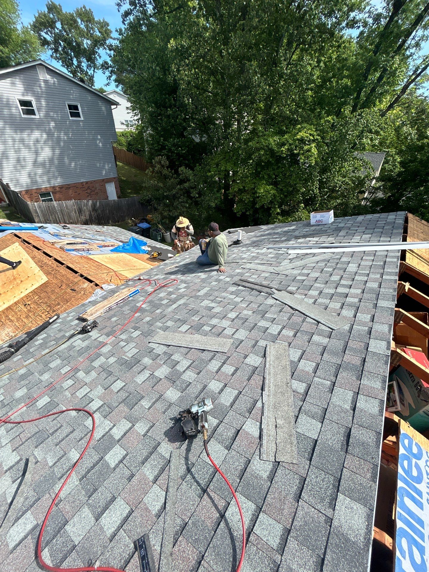 Montclair: Residential Roof Replacement with CertainTeed Landmark Pro in Max Def Colonial Slate by RM Banning, Inc.