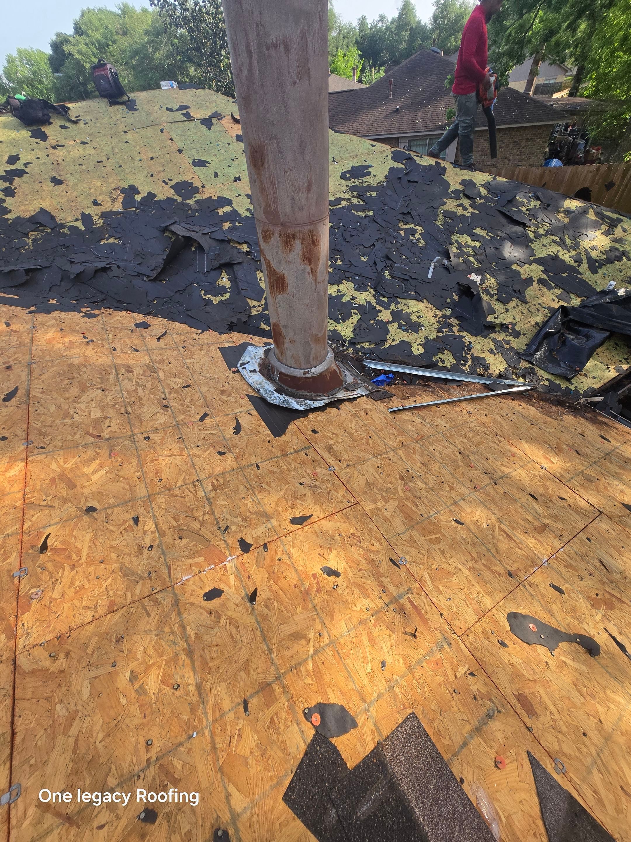 Residential Roof Replacement in Houston, TX by One Legacy United