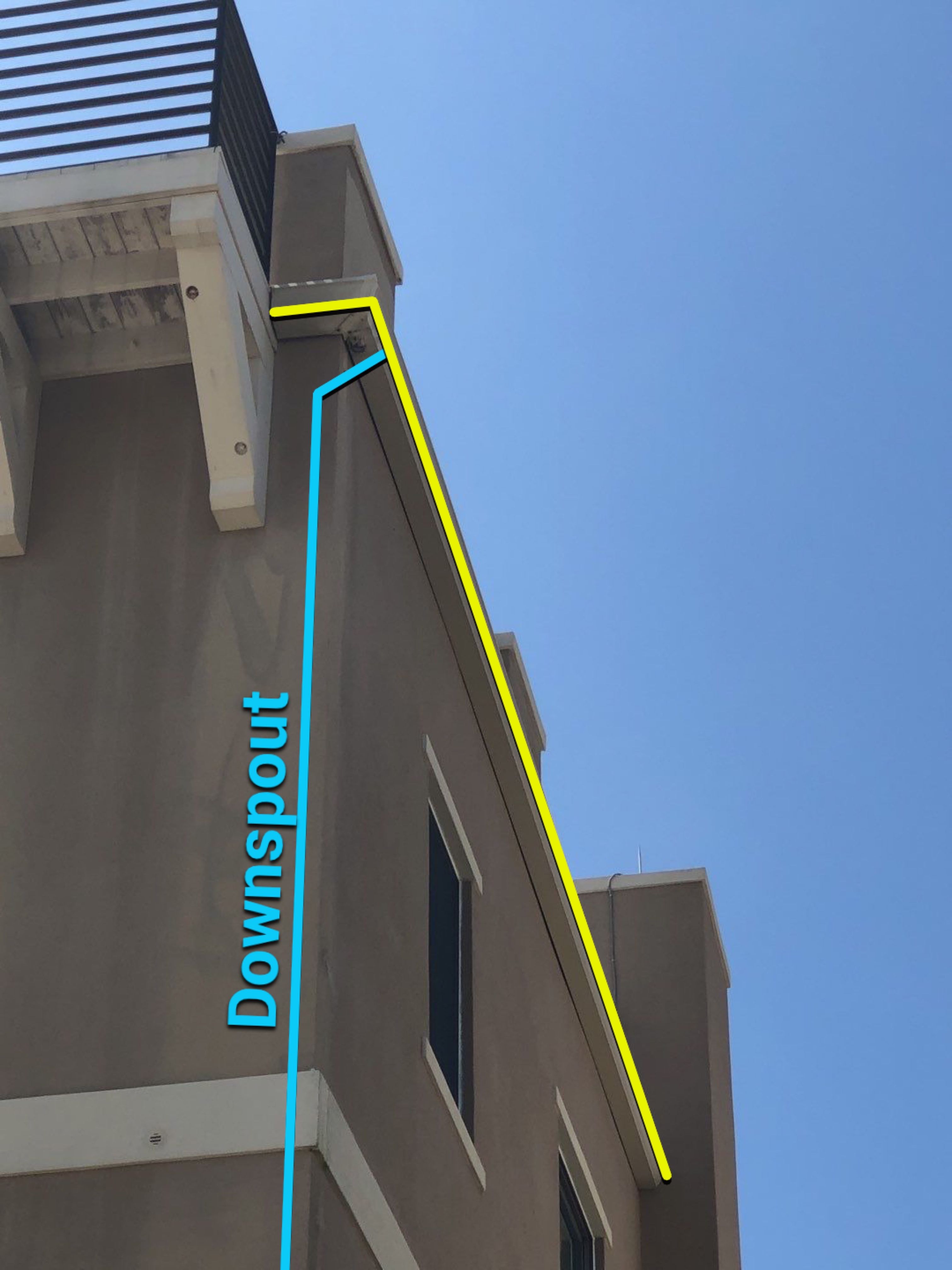 Gutter Installation using Wicker Color K-Style Gutters by Gutter Professors