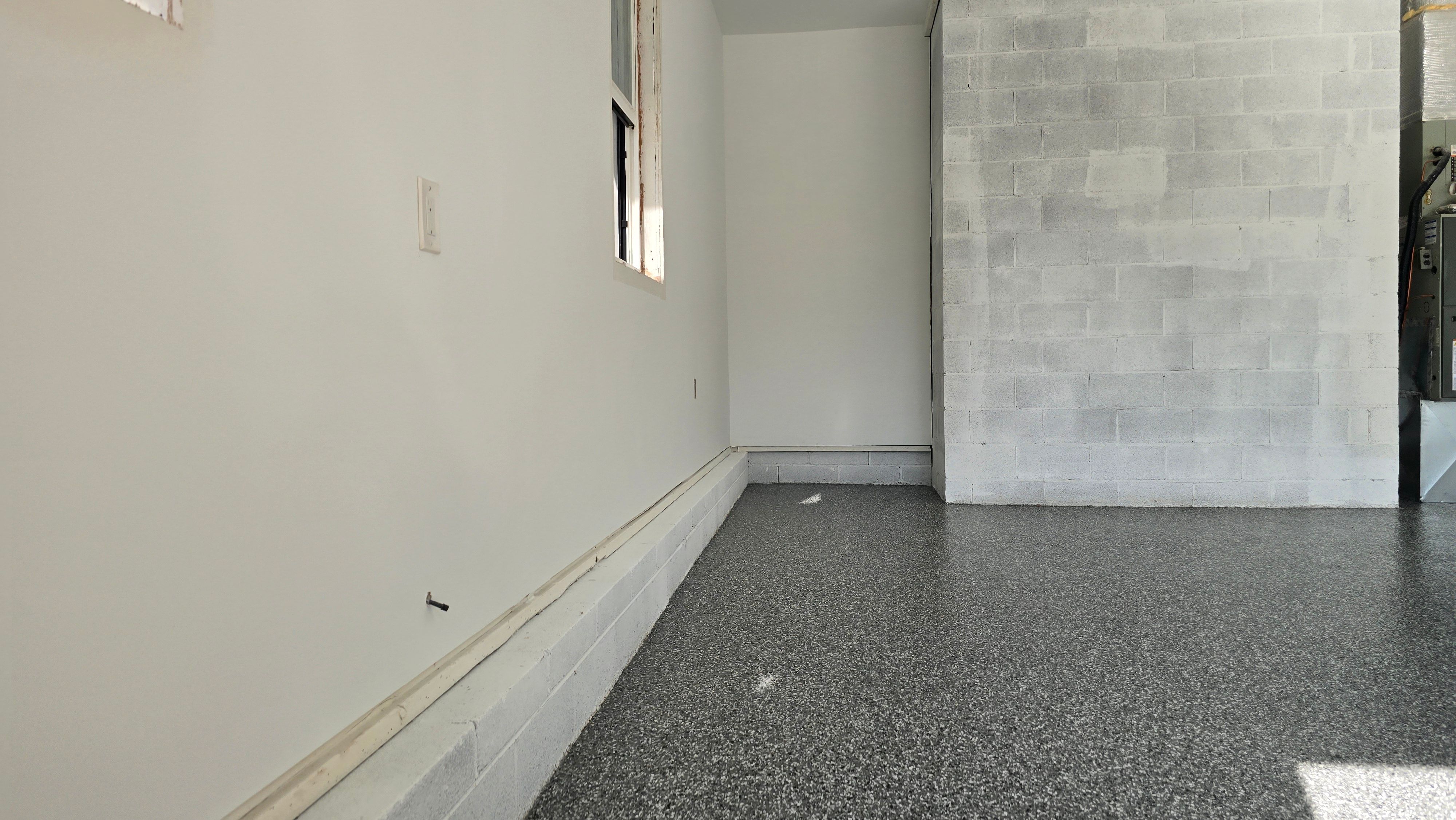 Garage using Wombat by Elite Floor Solutions