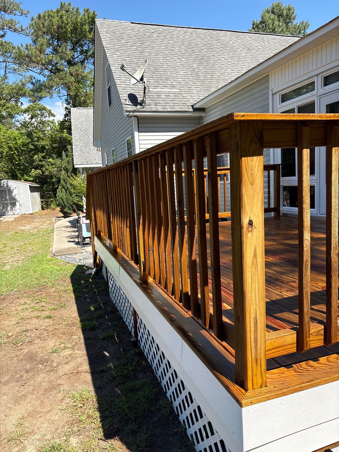 Deck using Wood Sealant by DuraSeal