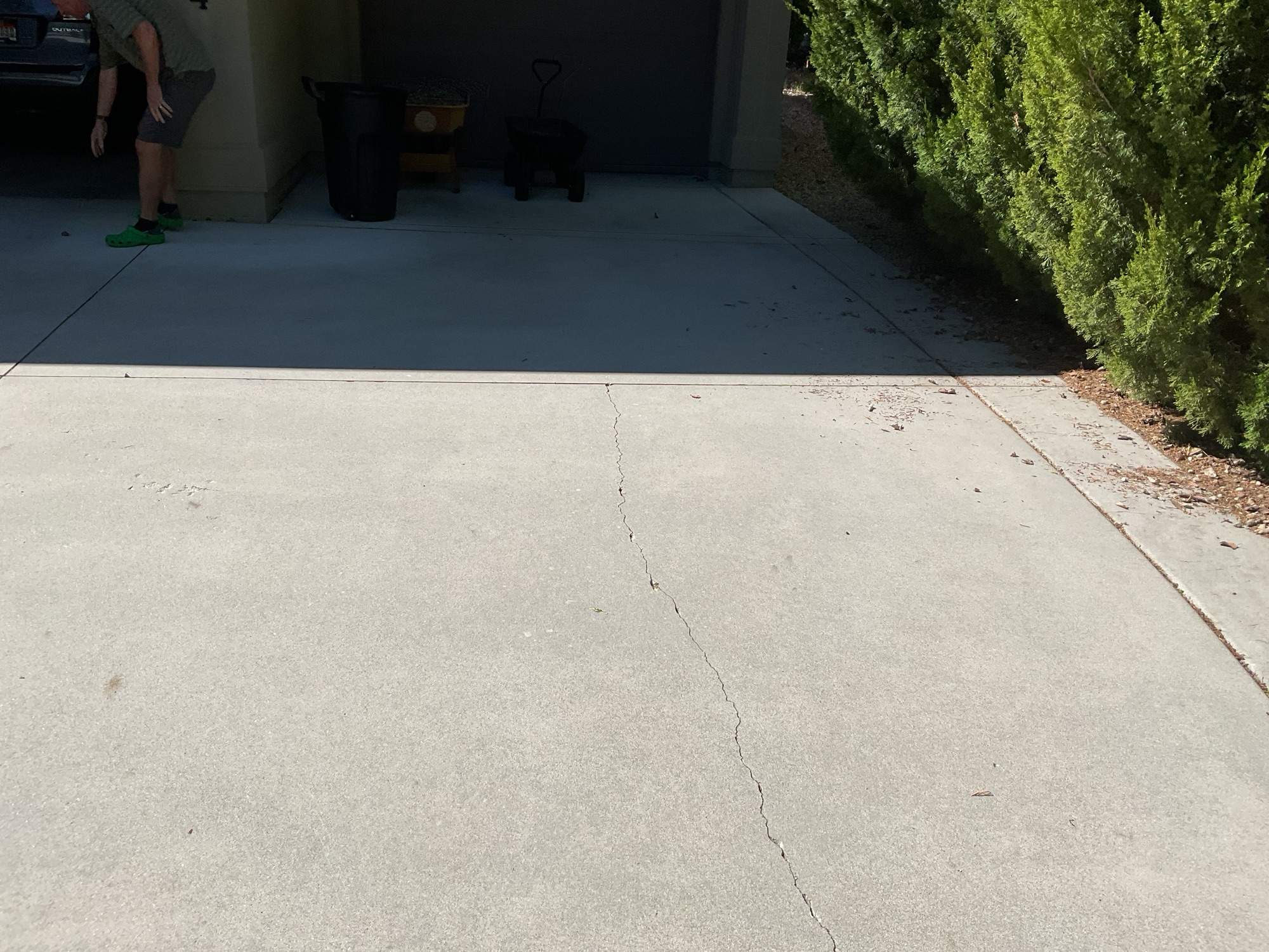 Refreshed and Resurfaced Patio for Bruce by Mr. Mudd Concrete