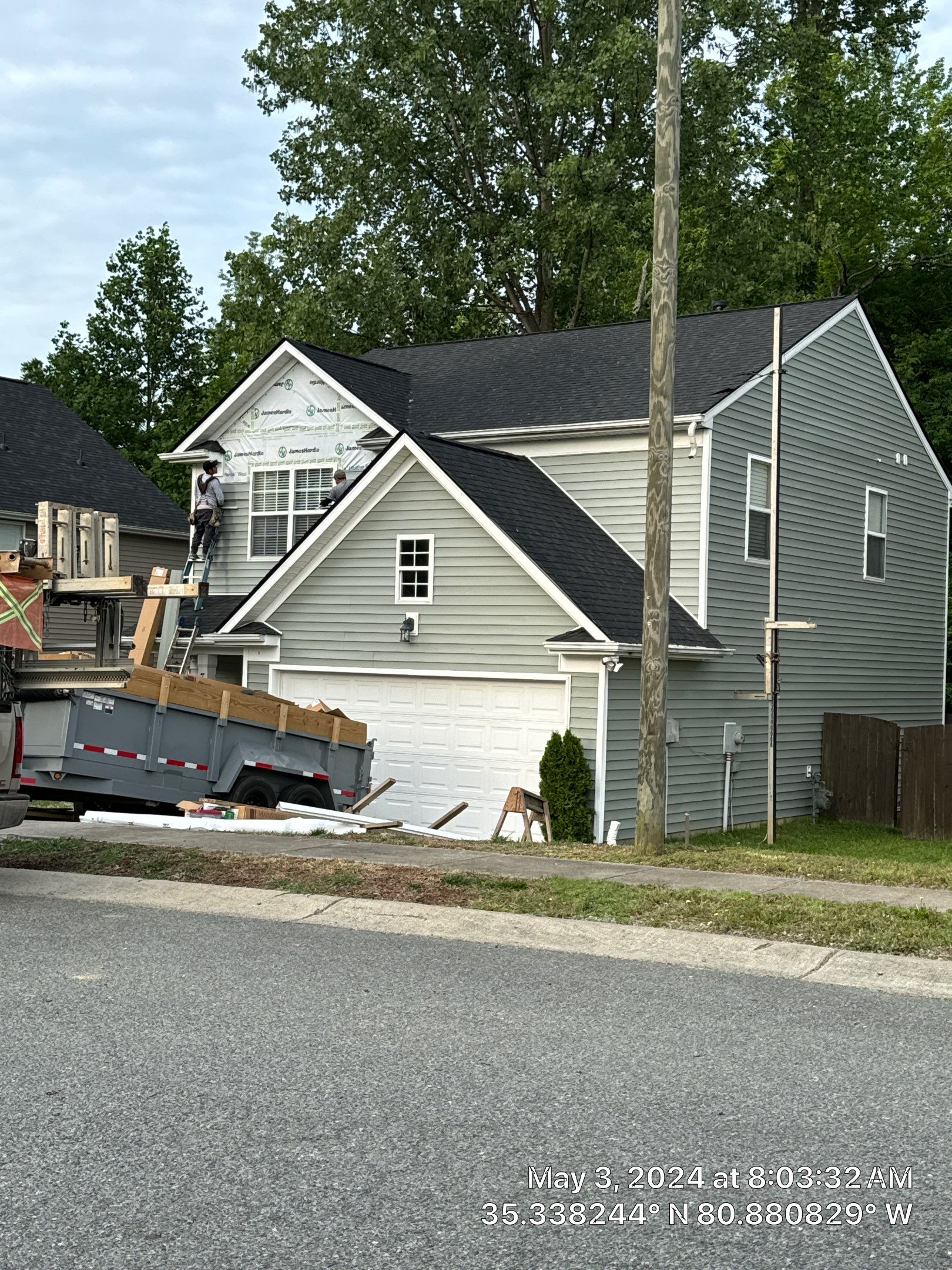 Roof, siding and gutter replacement by hail damage by Just Brilliant Restoration JBR