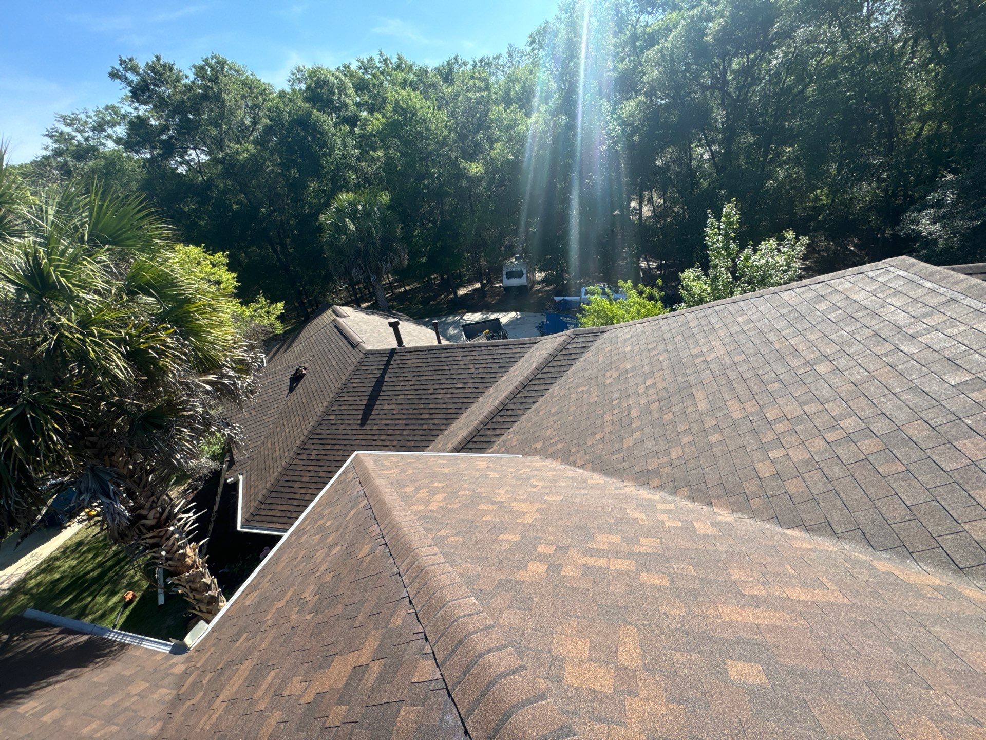Roof Replacement using Owens Corning Oakridge - Brownwood by Brehm Roofing