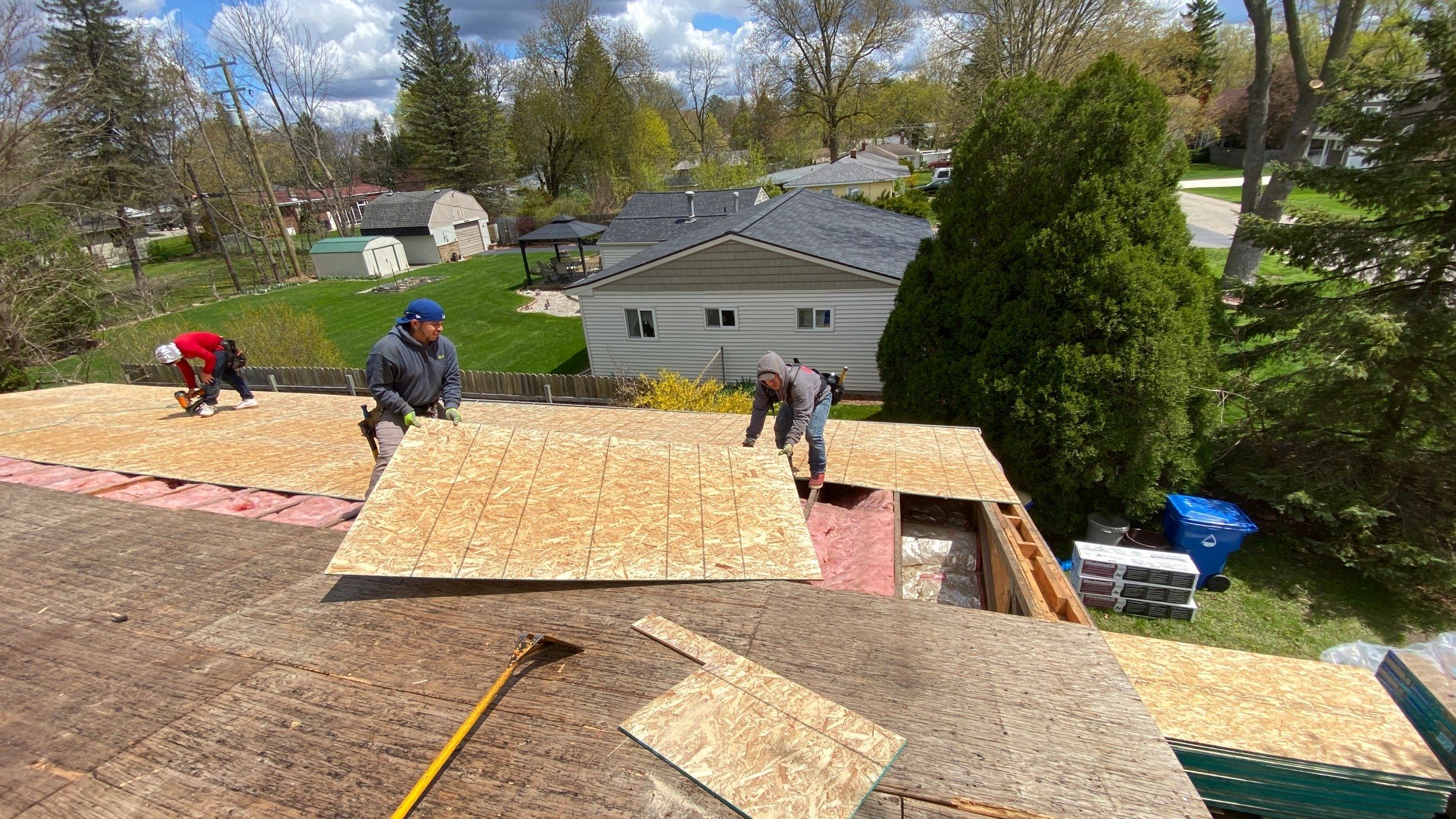 Roof Replacement using CertainTeed Landmark by 180 Contractors