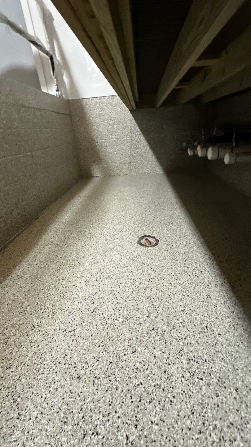 Mechanical Room Project in Pittsburgh by Floors in a Day, Inc