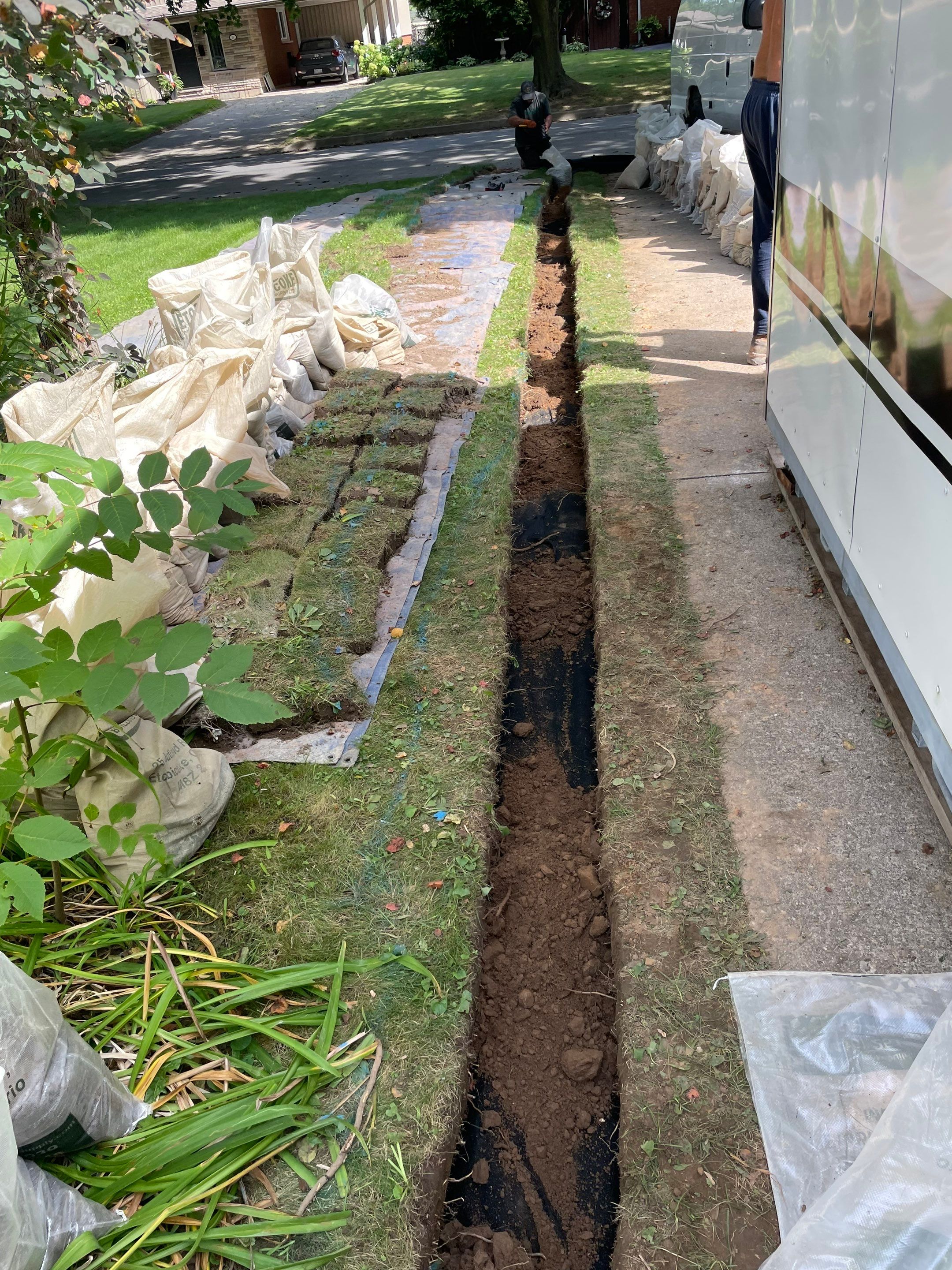 French Drain, Sump Pump, and Backwater Valve Installation in St. Catharines by Canada Waterproofers Inc