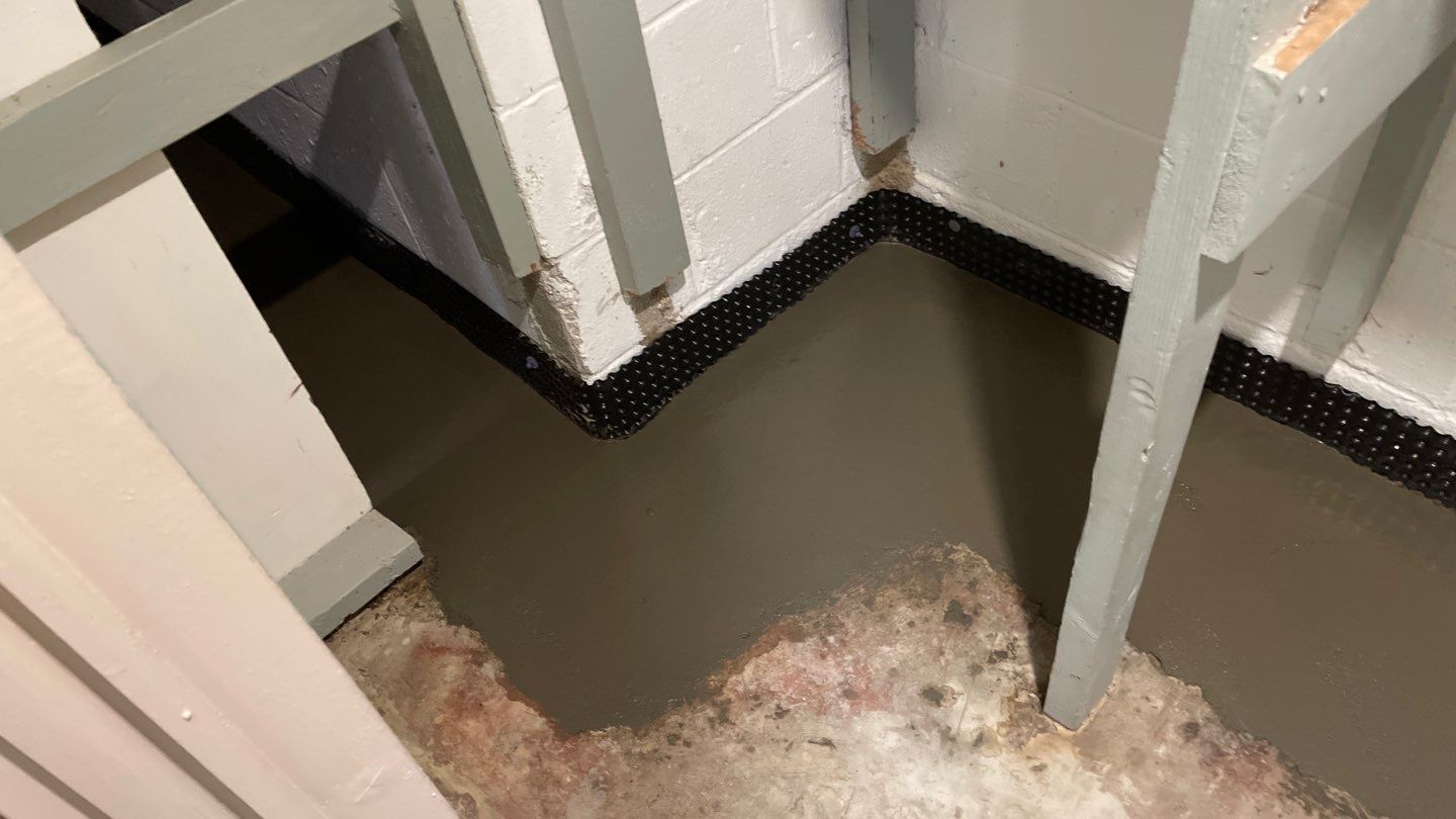 Drain Tile & a Sump Pump for our Property Management Partner by Waterproofing Northeast