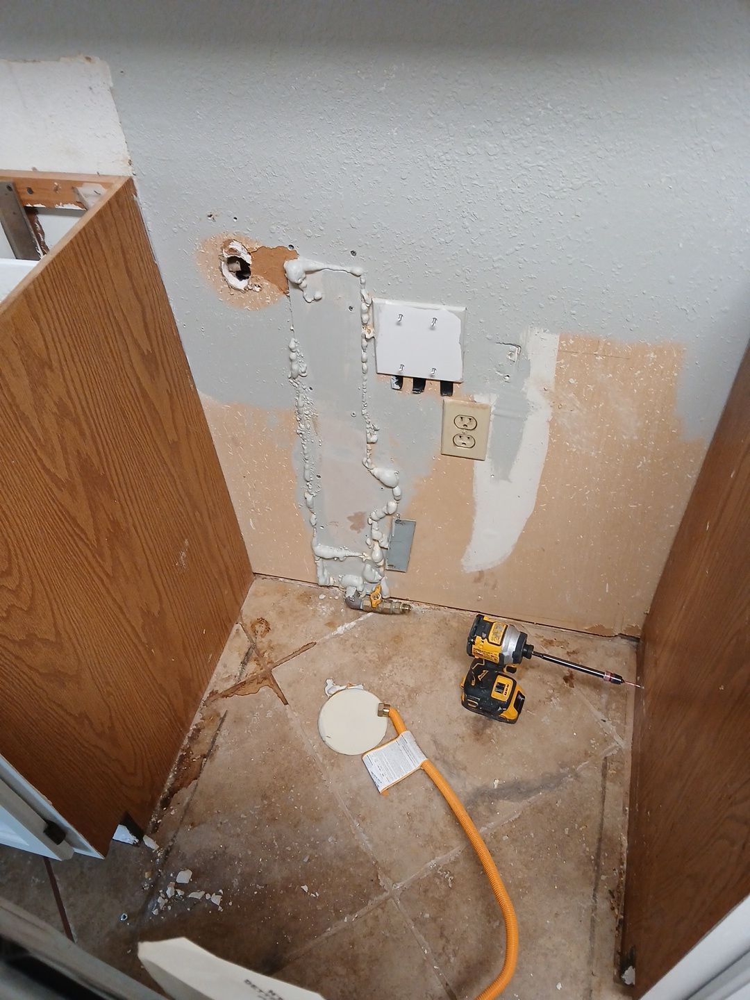 Austin Residential Electrical Service Upgrade and Interior Drywall Restoration by RejuveNate Renovations LLC