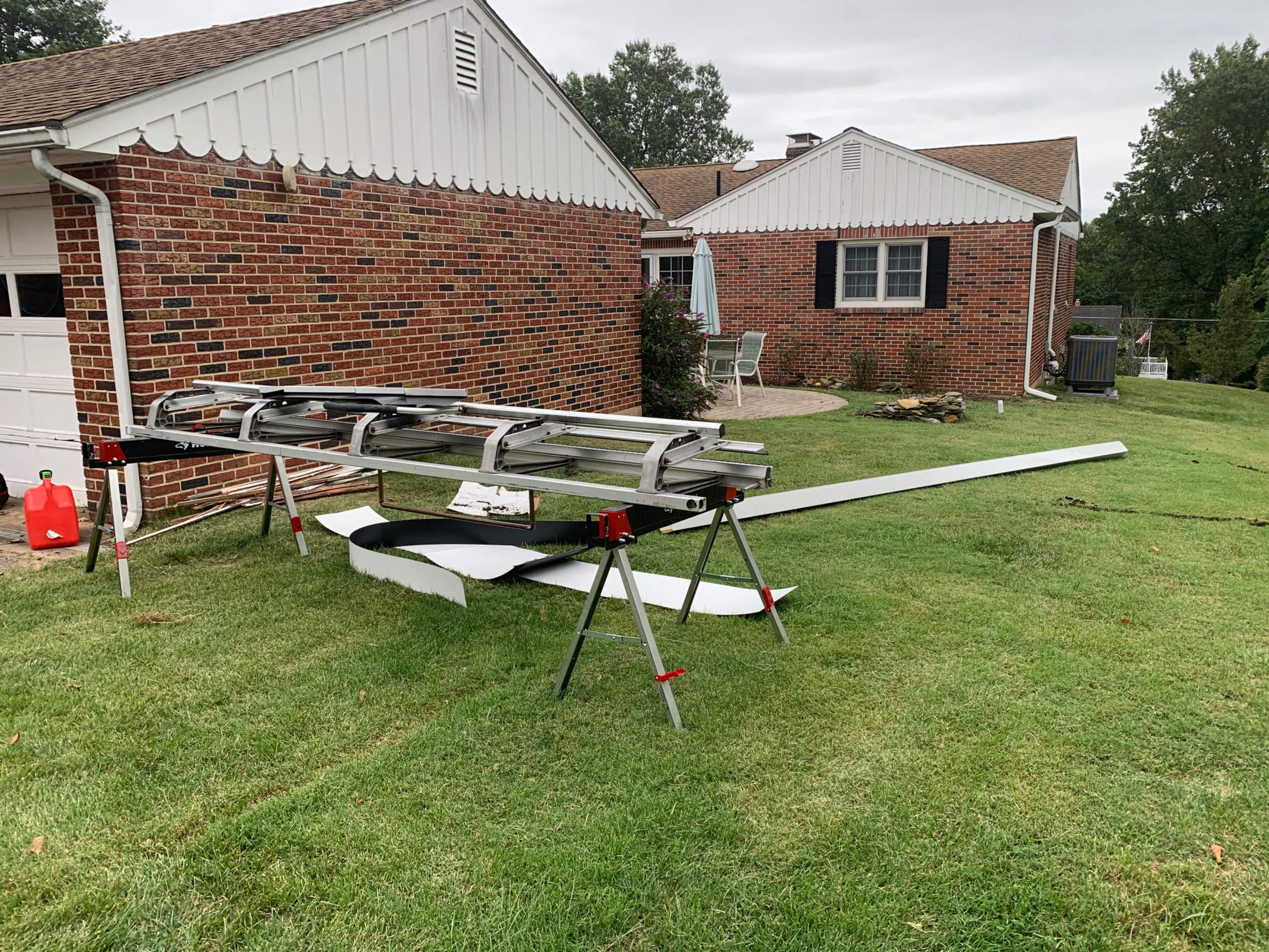 Gutter Installation using 6" Seamless Gutters by Matter Construction, LLC