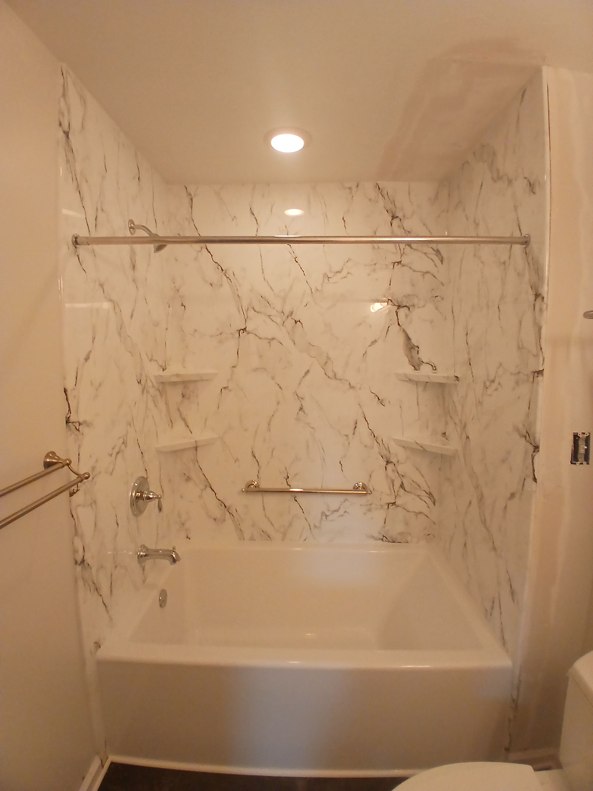 Shower Rebuild in Bethany Beach by Gc Makeovers