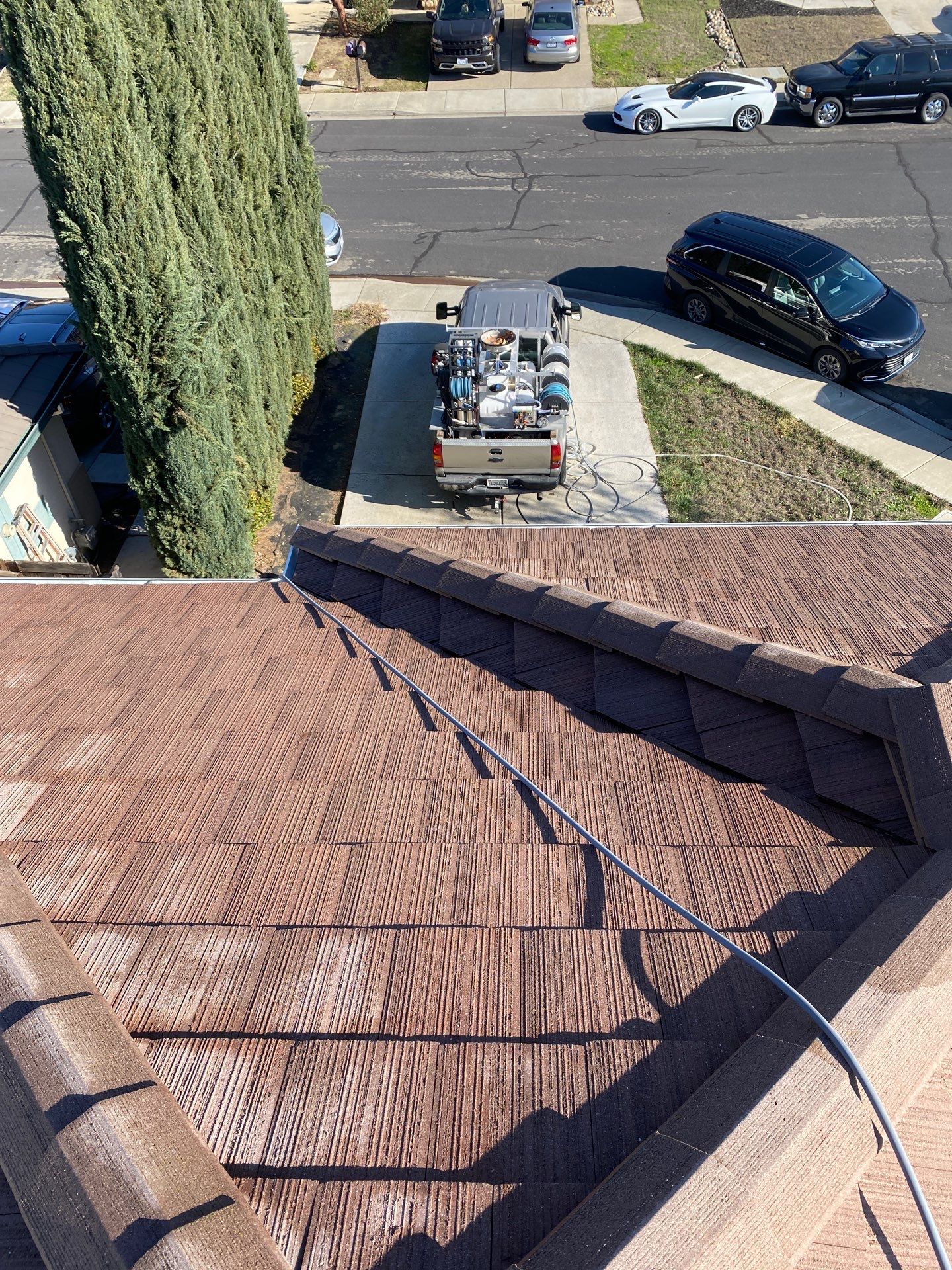 Moss Removal by Top Elevation