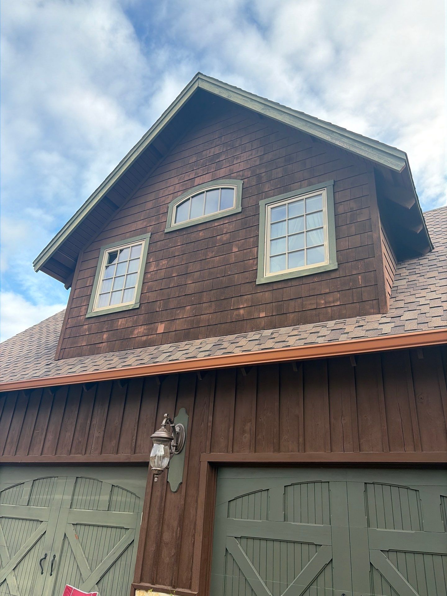A Complete Exterior Refresh for a Custom Log Home & Property in Alba, Texas by Quality Coats Painting