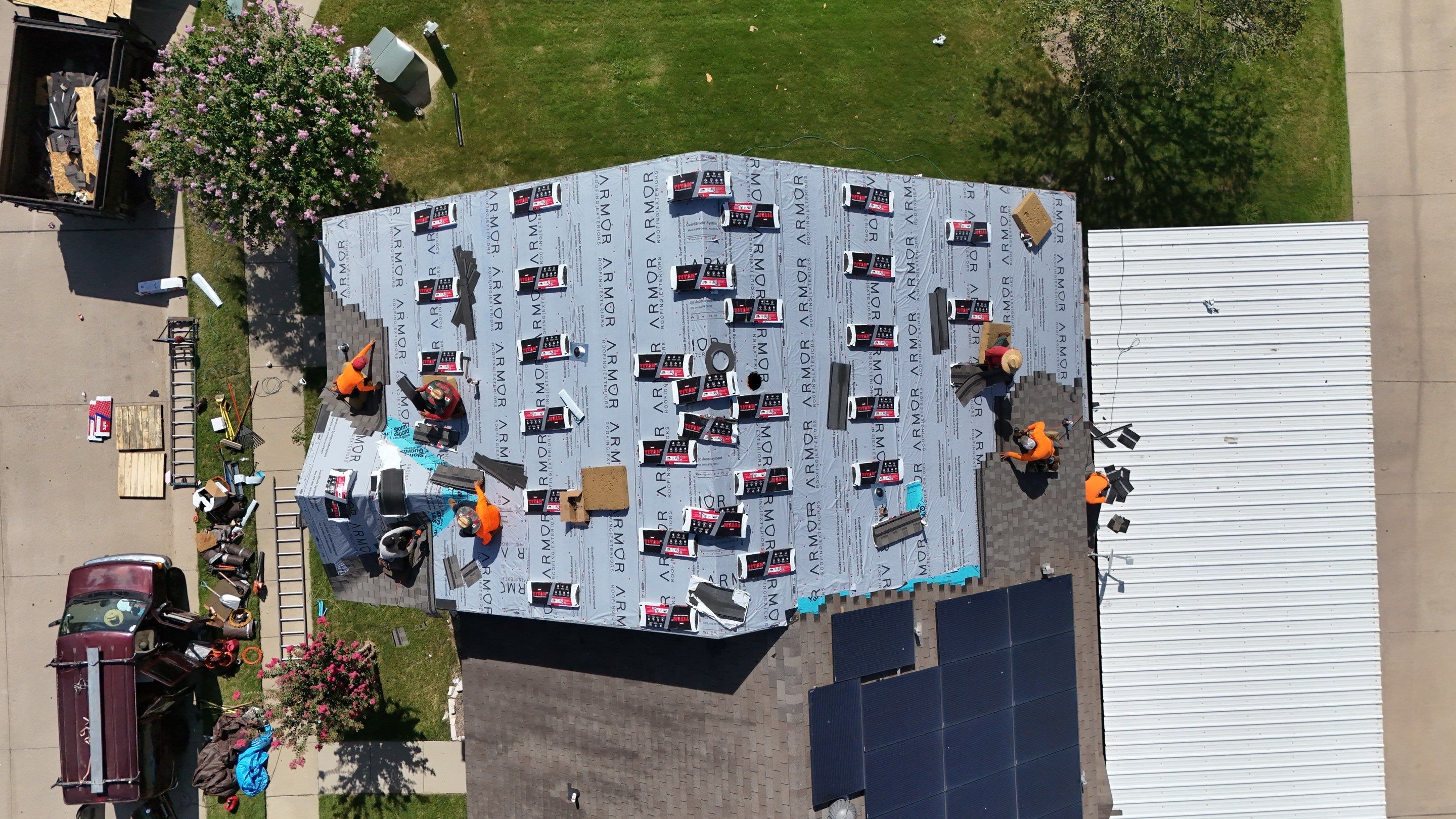 Architectural Shingle Roof Replacement and Deck Repair in Fort Worth by Armor Roofing | Exteriors