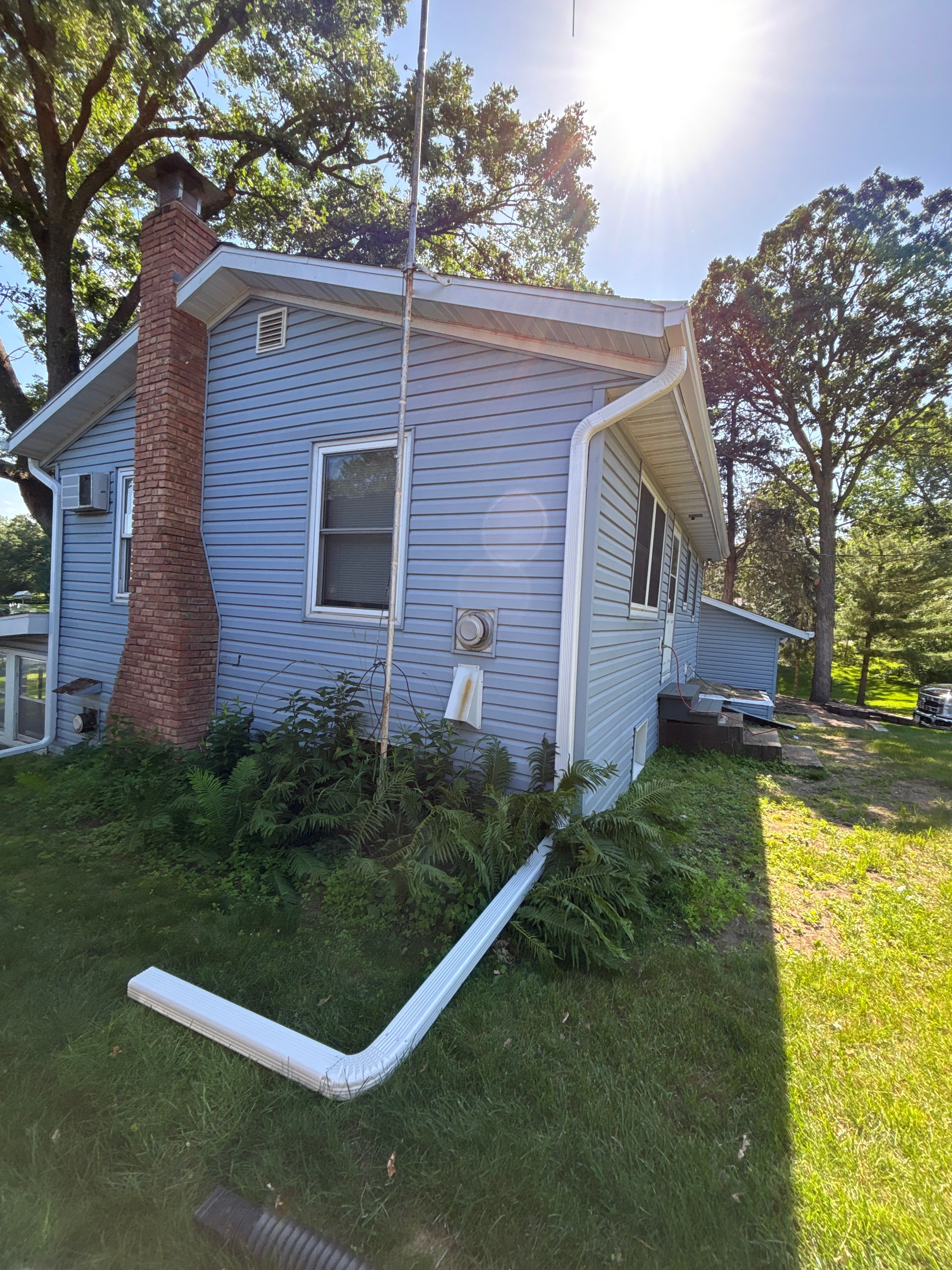 5" Gutters + Leaf Sentry Protection – Clear Lake, MN by Next Level Seamless Gutters / Exteriors Inc.