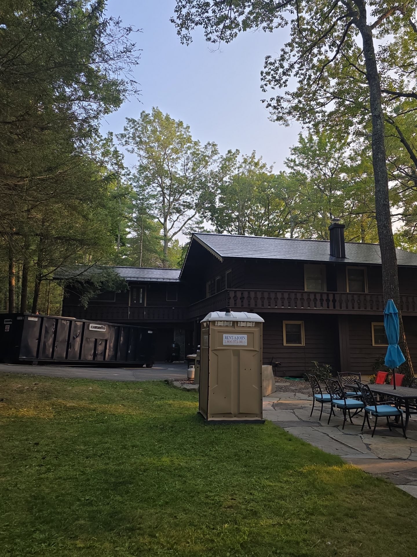 Stunning Tesla Solar Roof Cabin in the Woods by American Home Contractors