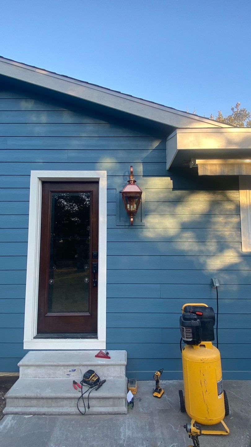 Customized Cabin by Bayfront Roofing and Construction