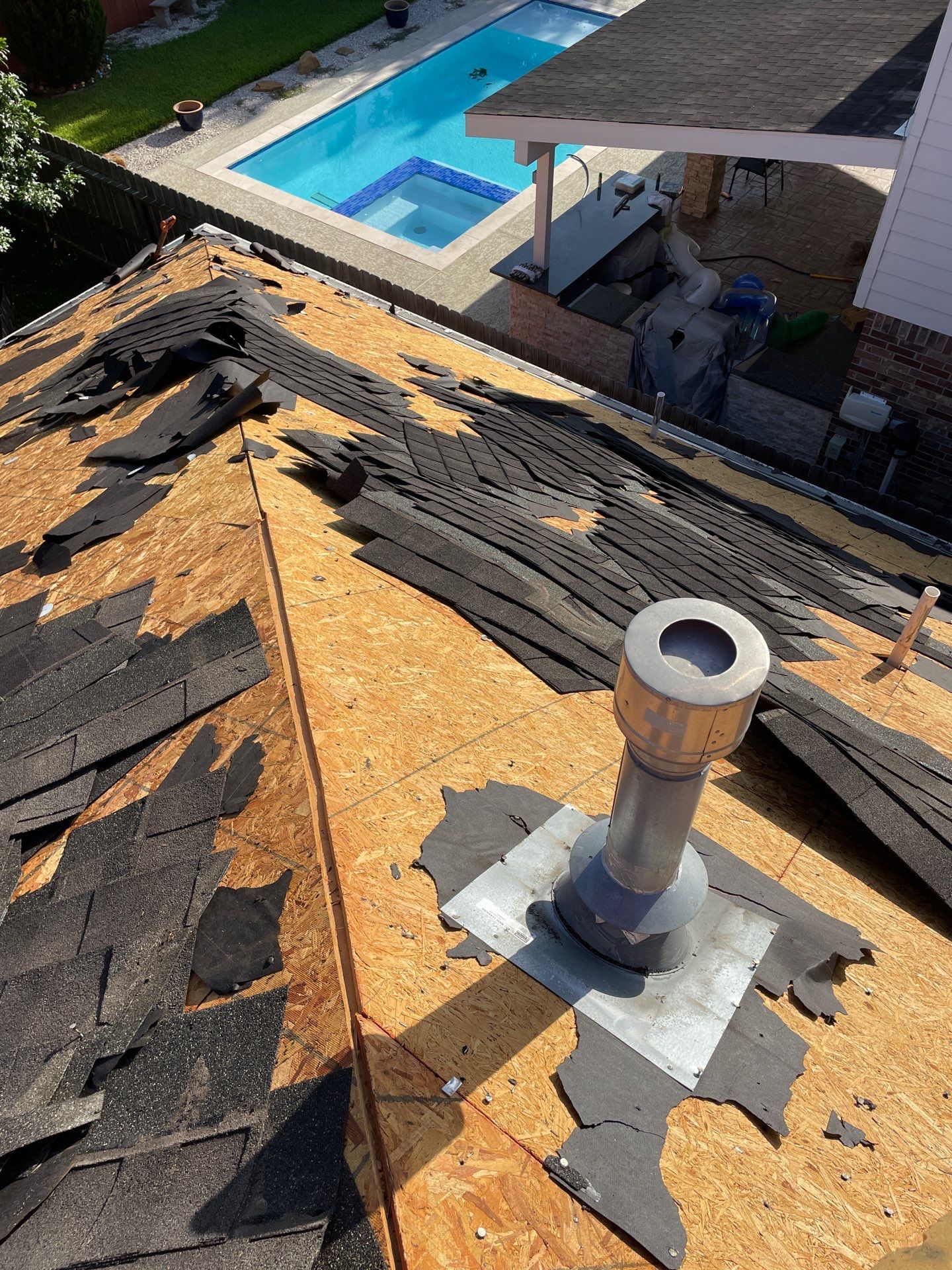 Residential Roofing Repair using Owen's Corning Duration (Lifetime) Shingles by Roof Repair Company