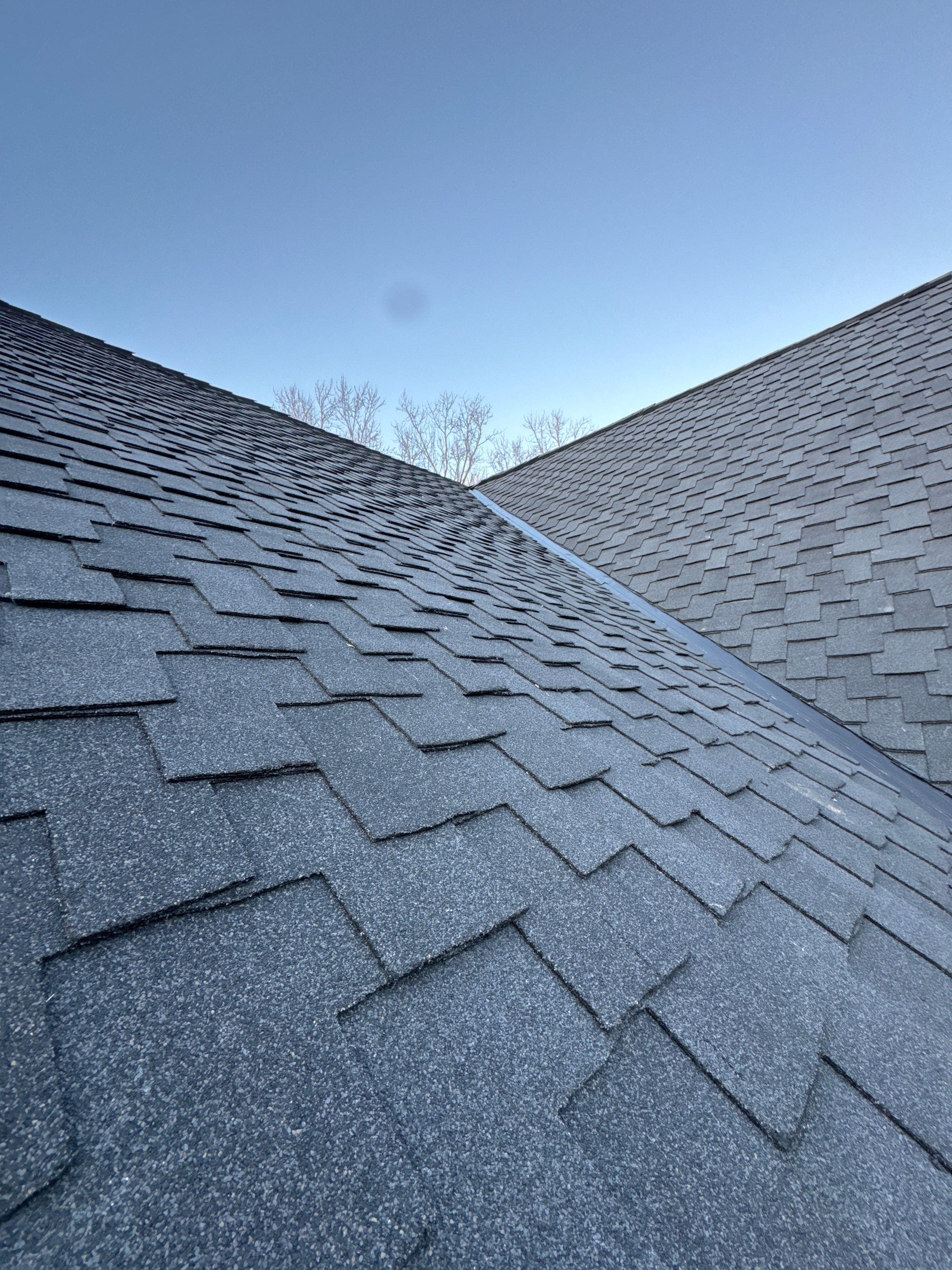 Storm Damage Restoration using CertainTeed Presidential Algae-Resistant Charcoal by USA Storm Roofing and Construction Group