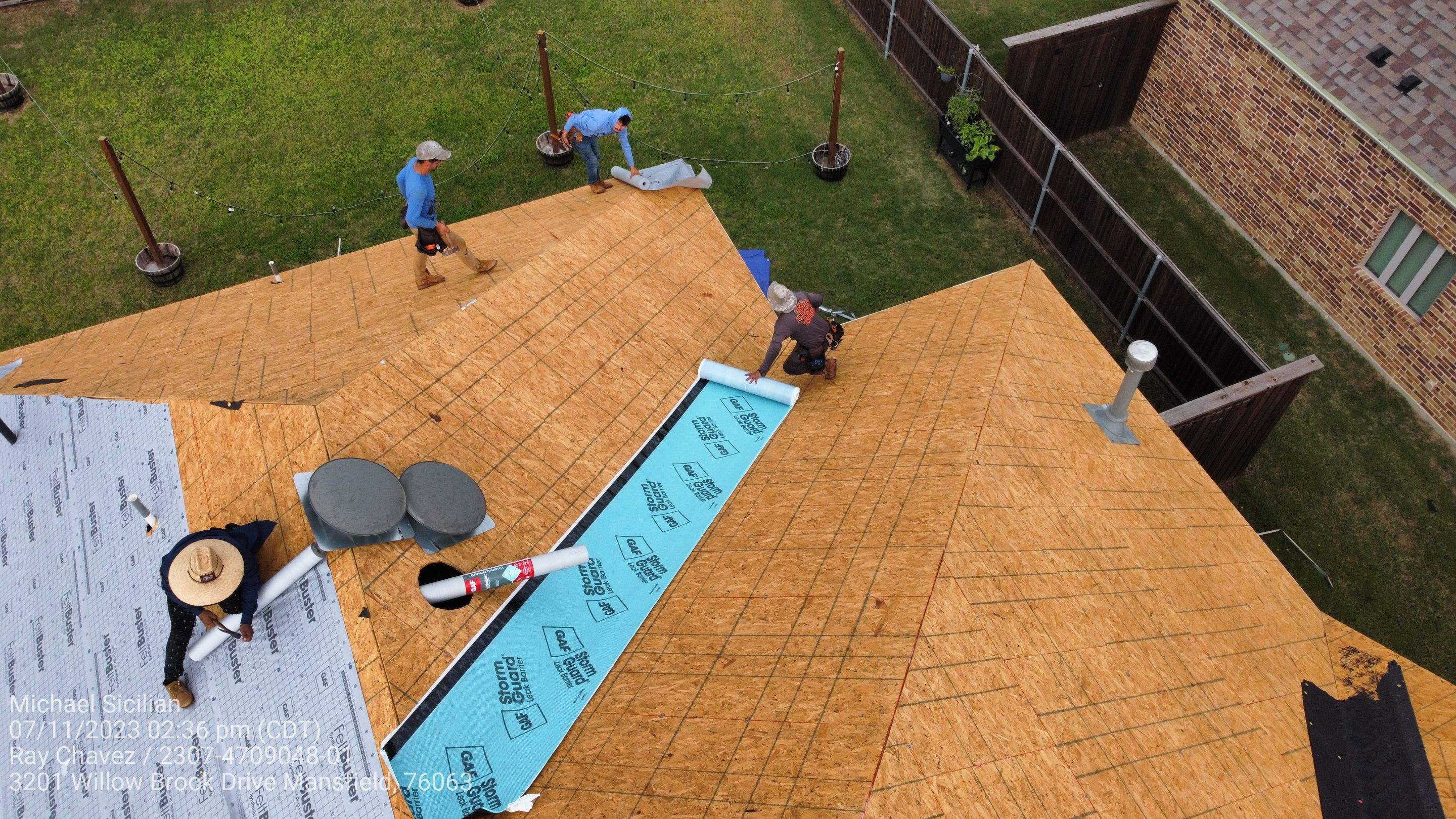 Project in Mansfield by Zeus Exteriors