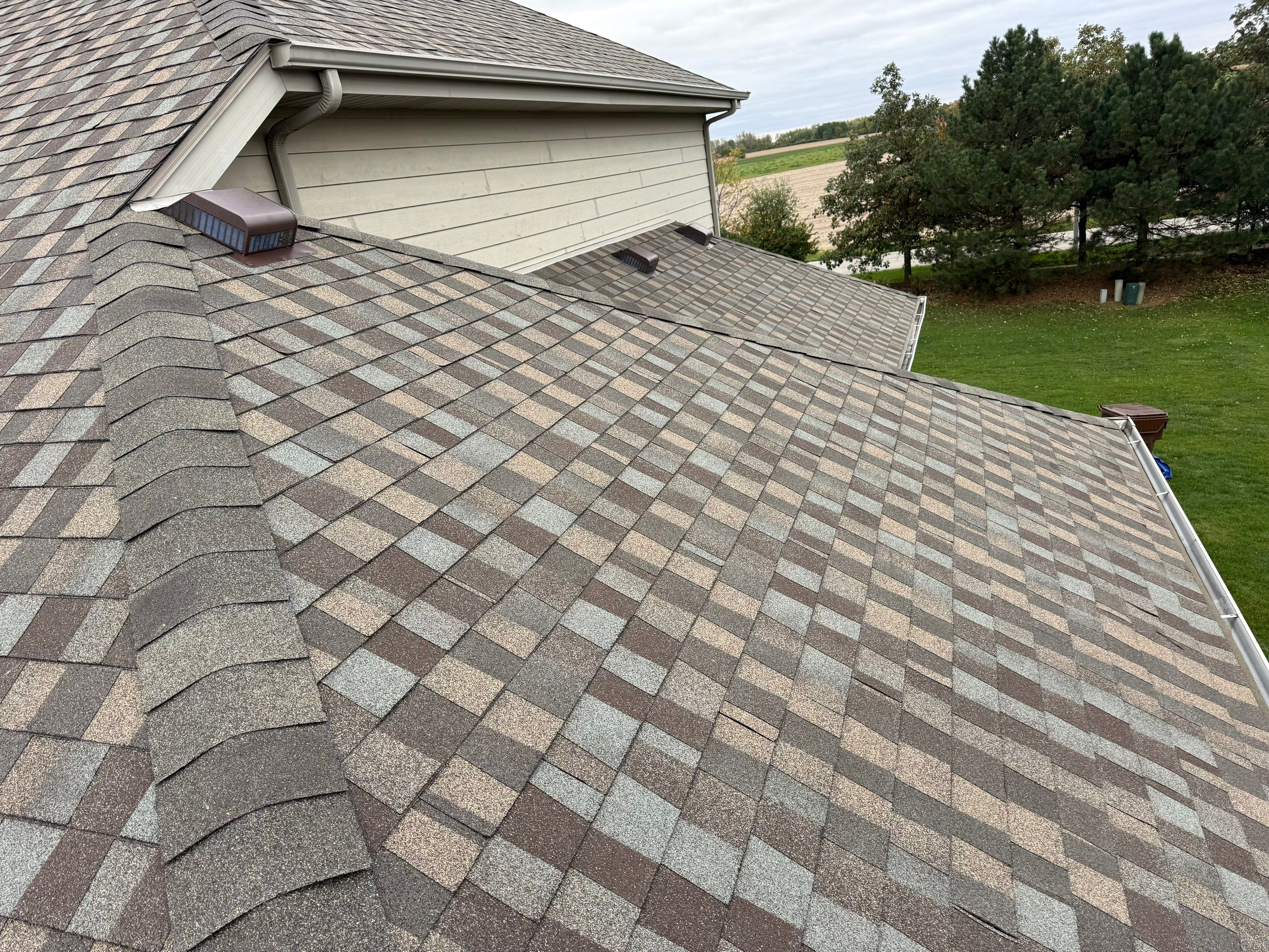 GAF Cedar Falls Roof and Velux windows by Optimal Home Improvement 