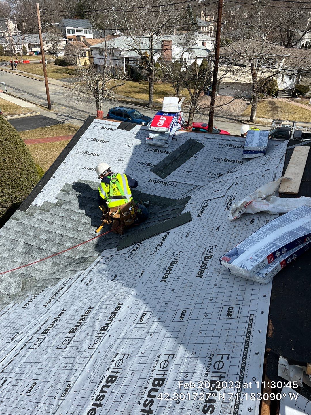 Residential Roofing Installation using GAF Timberline HDZ  by Loyalty Exterior Solutions 