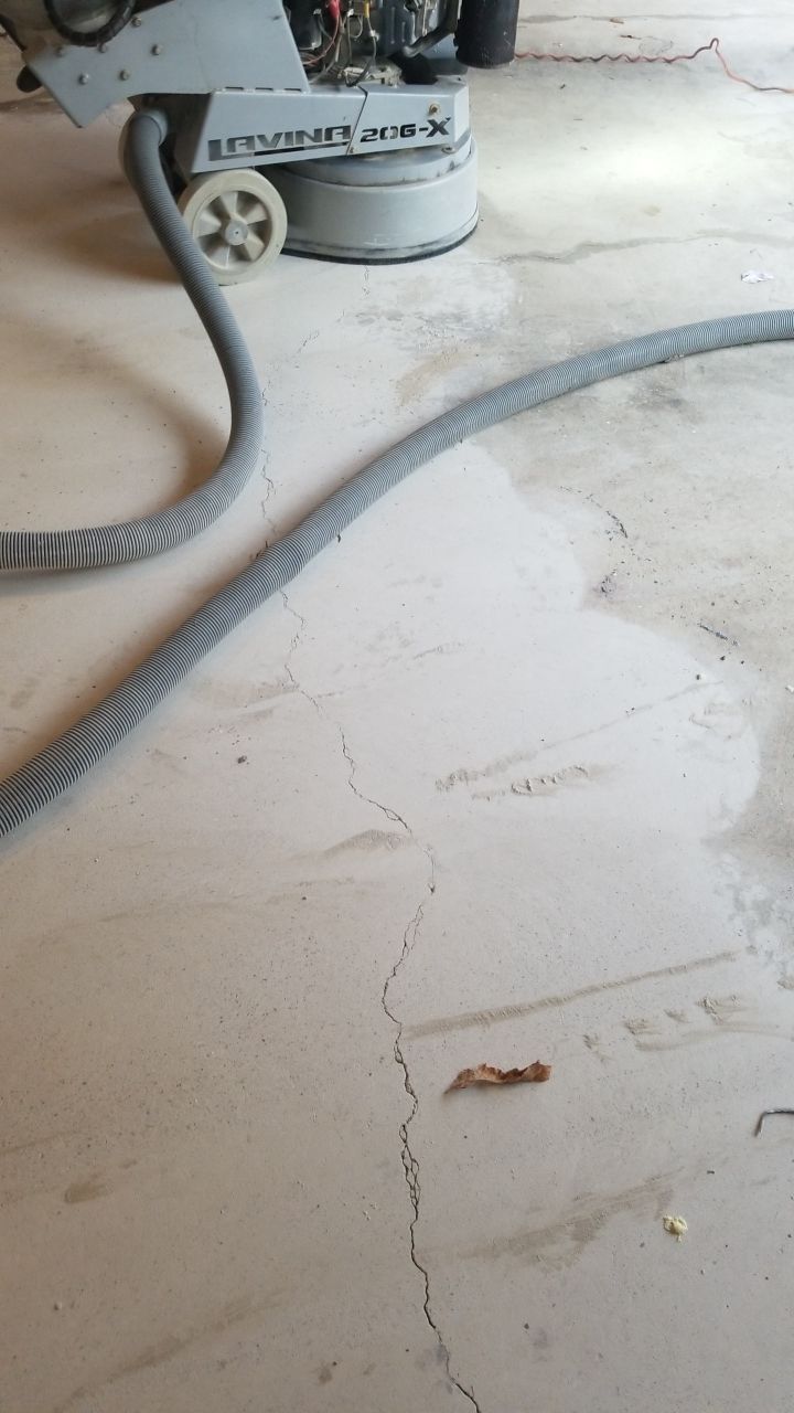 Garage Floor in Domino by Spectrum Painting, LLC