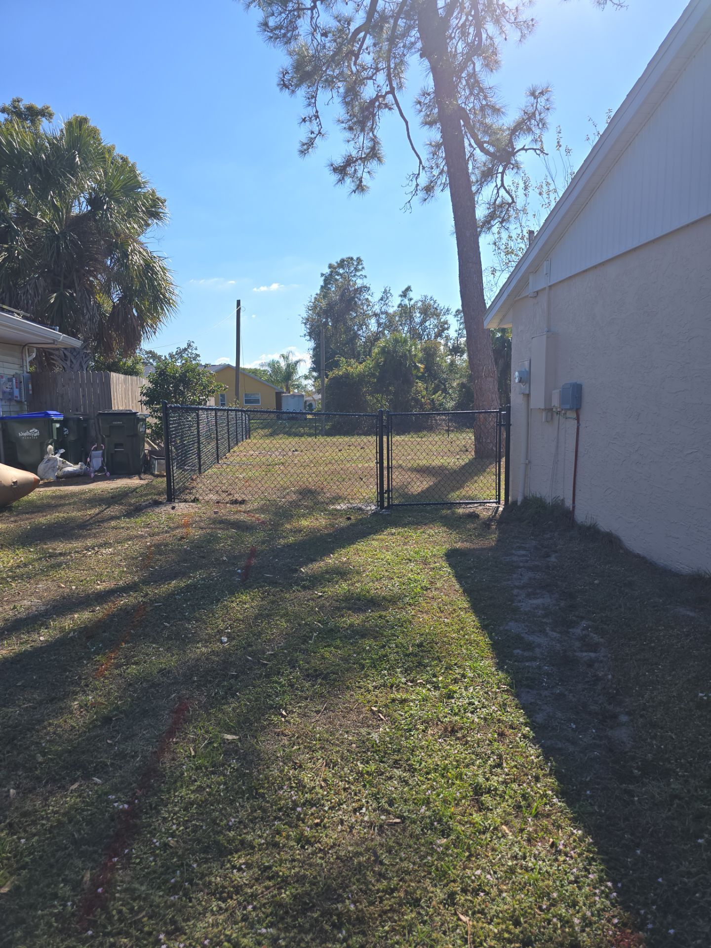 Chain Link Install in North Port by True Fence LLC