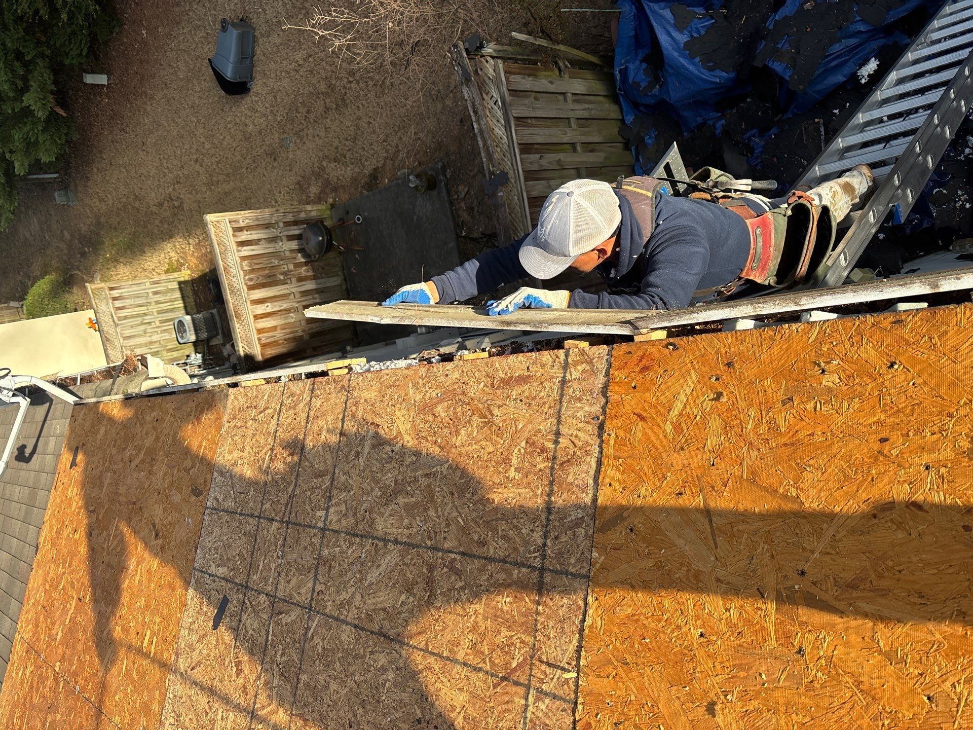 Roof replacement by Deerfield Roofing LLC