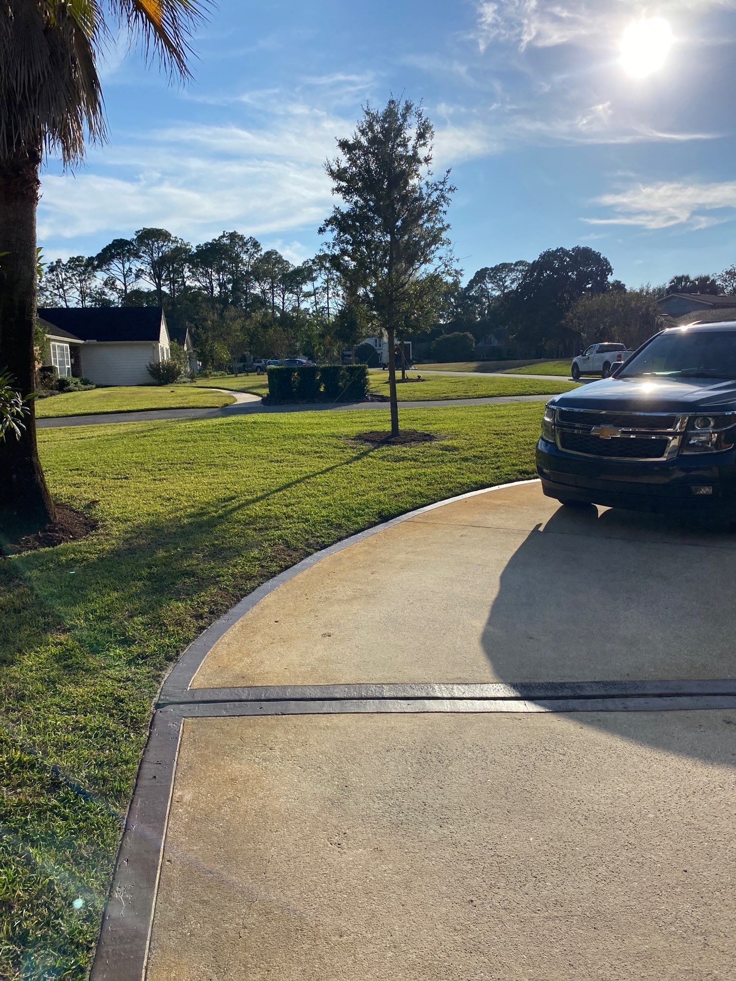 Deerwood Residence | Sod Repair & Mulch Installation  by ProGreen Services