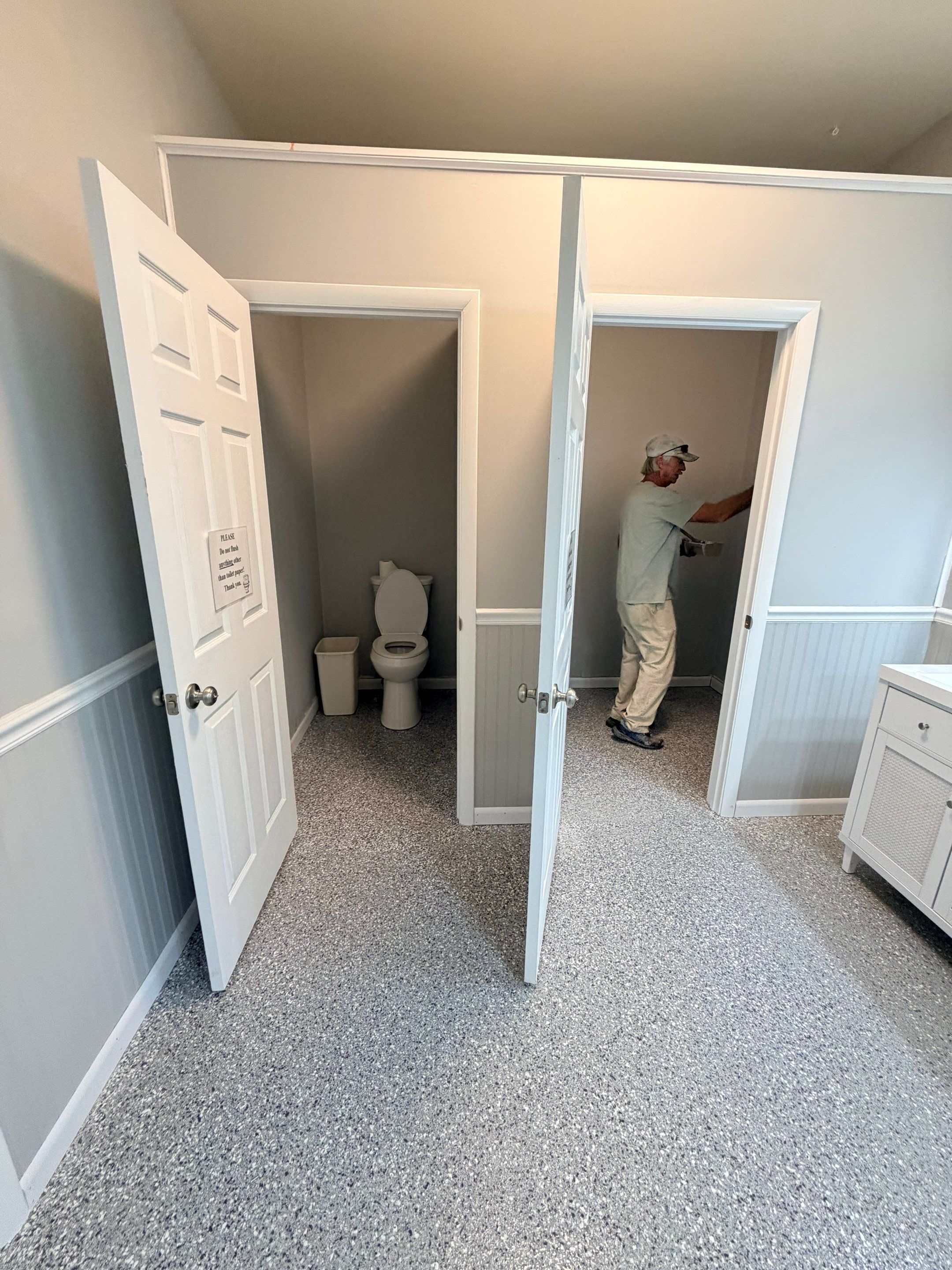 Project in Marathon, FL by Tropical Epoxy Coatings LLC 