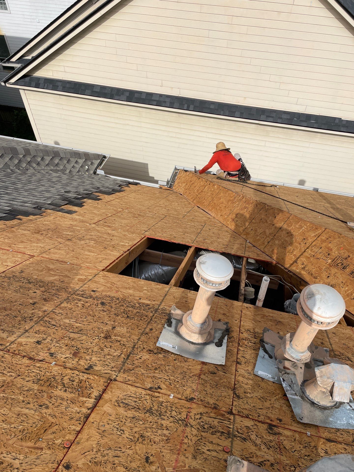 Residential Roofing Repair using Owen's Corning Duration (Lifetime) Shingles by Roof Repair Services LLC