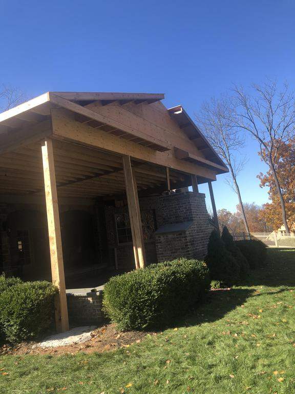 Standing Seam Metal Roof using Aluminum 032GA - Color Dark Bronze by CMNG LLC
