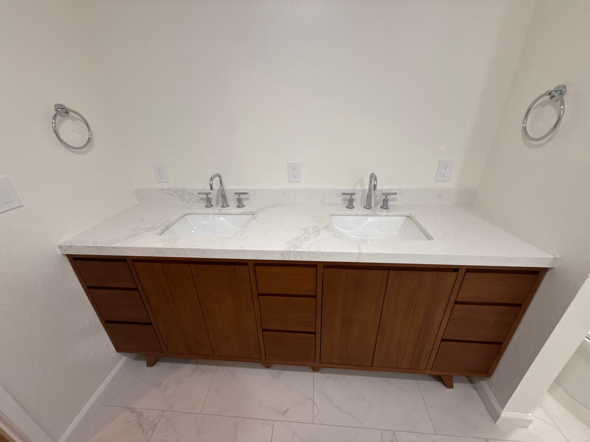 Comprehensive Bathroom Renovations and Interior Flooring Updates in Danville by Hexagon Construction
