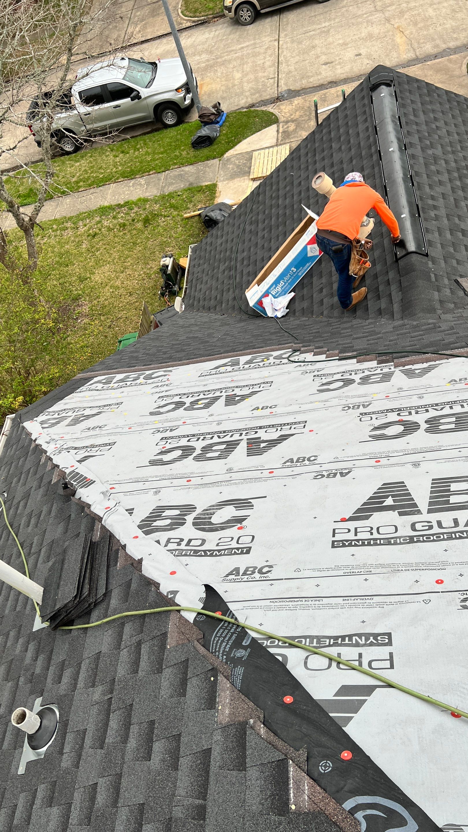 Gable-Detail Roof Replacement — Southwest Houston, TX by PL Roofing & SB Roofing, LLC.