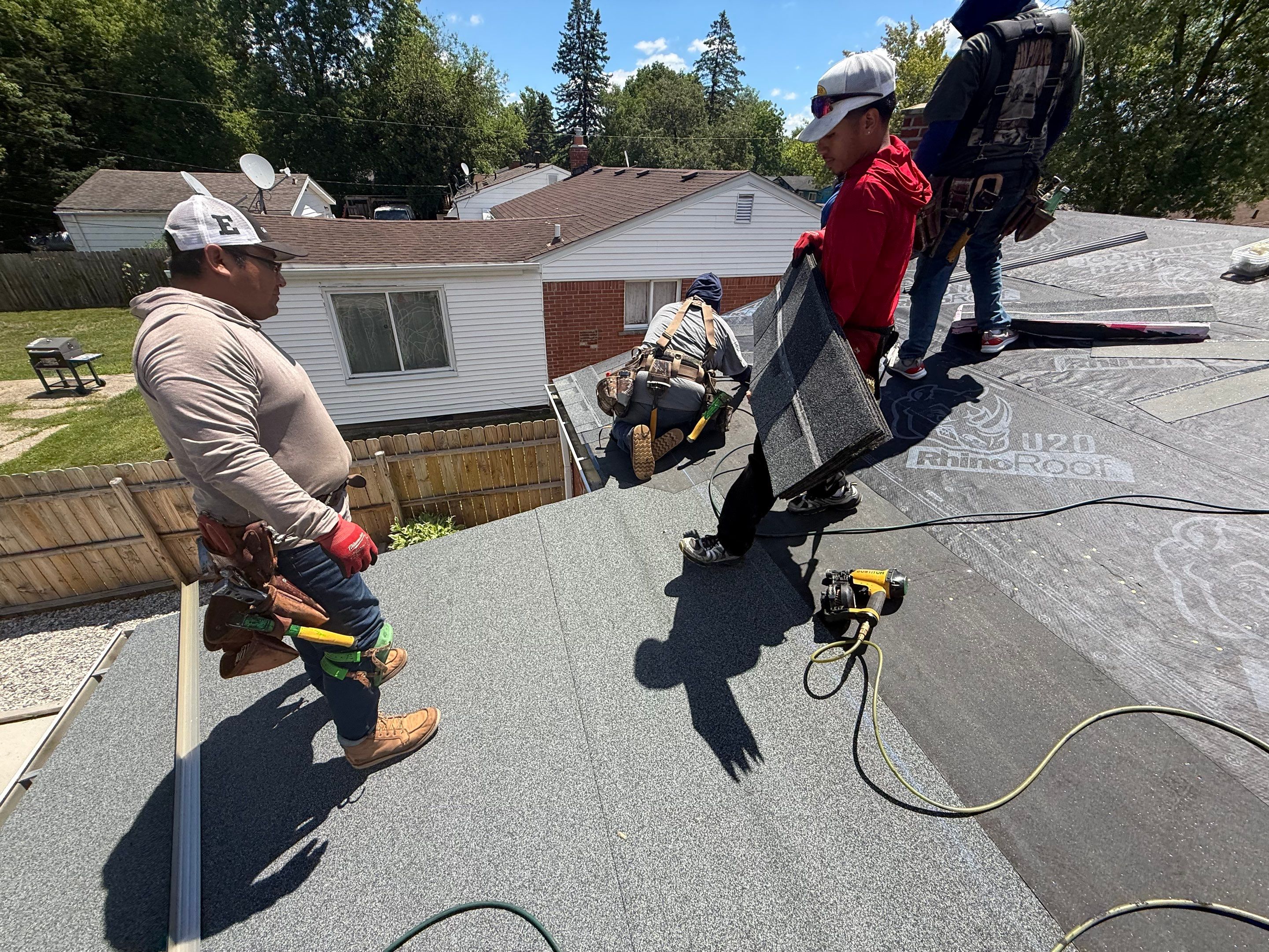 Roof Replacement using Owens Corning Tru Definitions by 180 Contractors