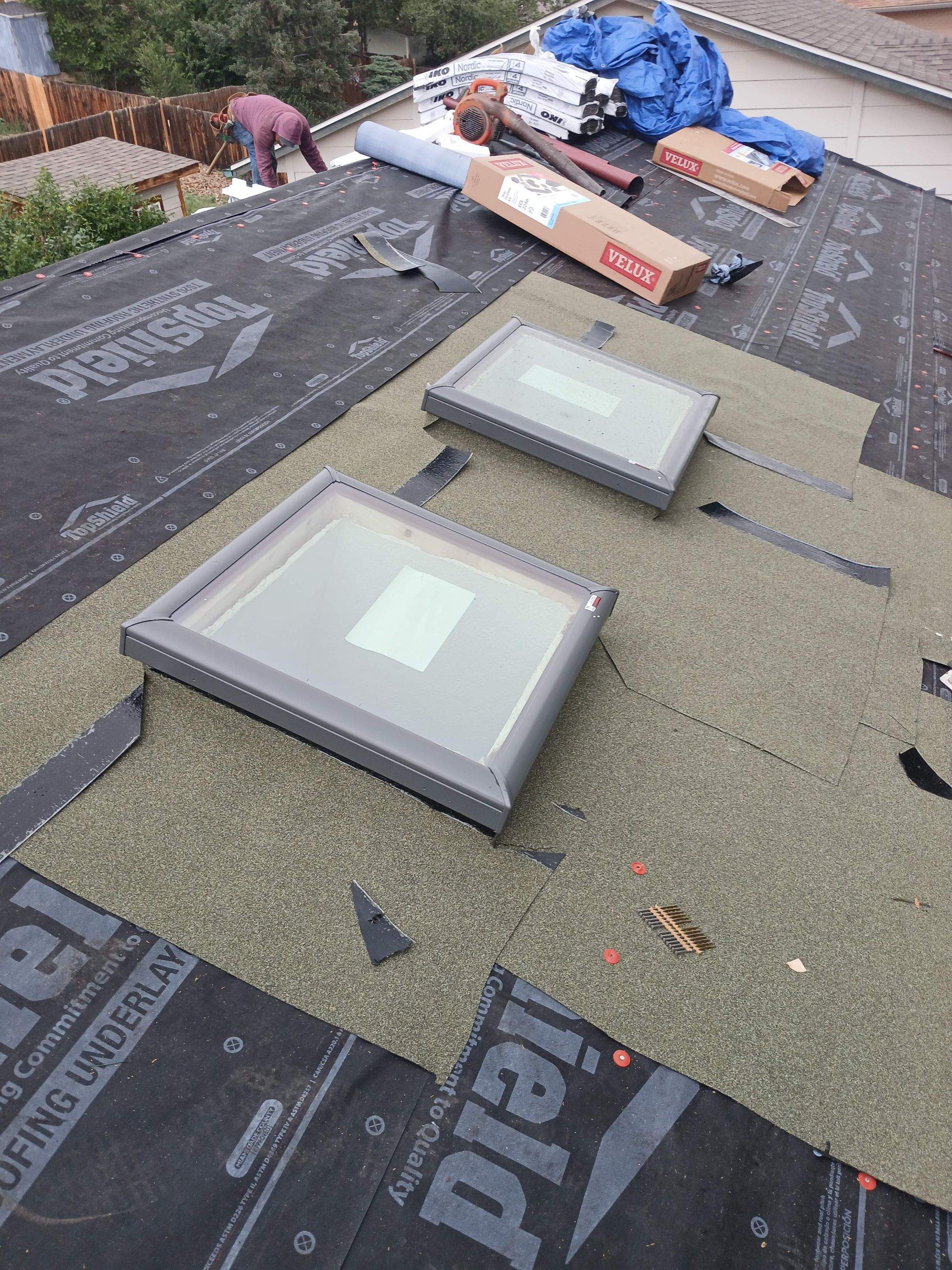 Project in Colorado Springs by Raptor Roofing 