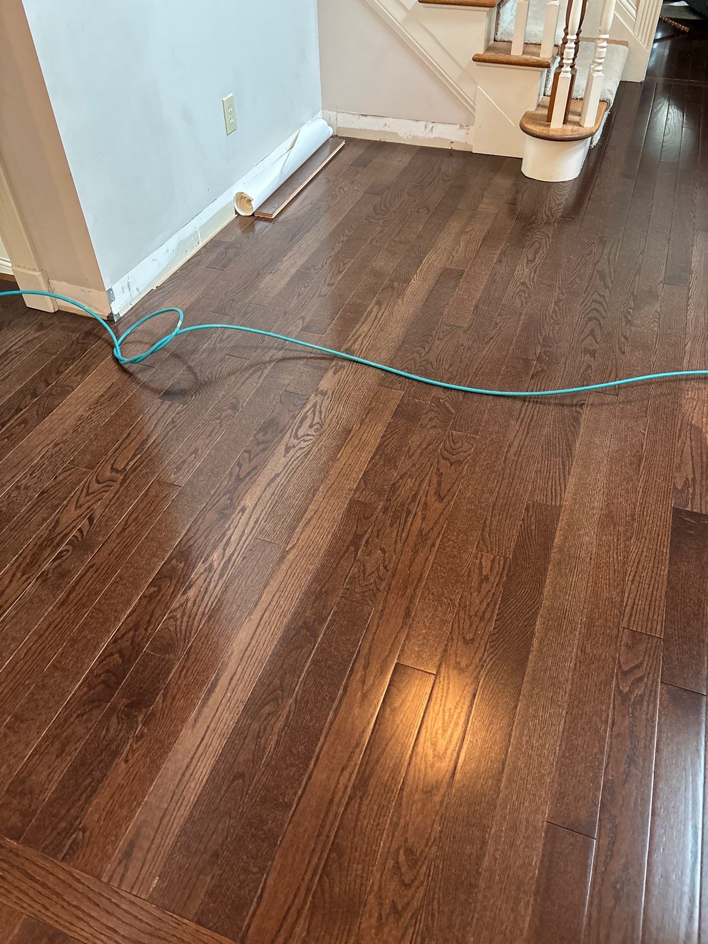 Prefinished Solid Hardwood Flooring Installation in Union, KY by Footprints Floors Kentucky